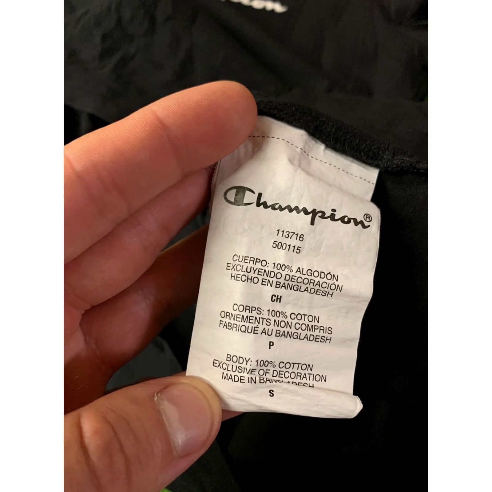 Champion Champion Classic Women T-Shirt Jersey Shirt Small S Black Casual Tee Size S / US 4 / IT 40 - 6 Thumbnail