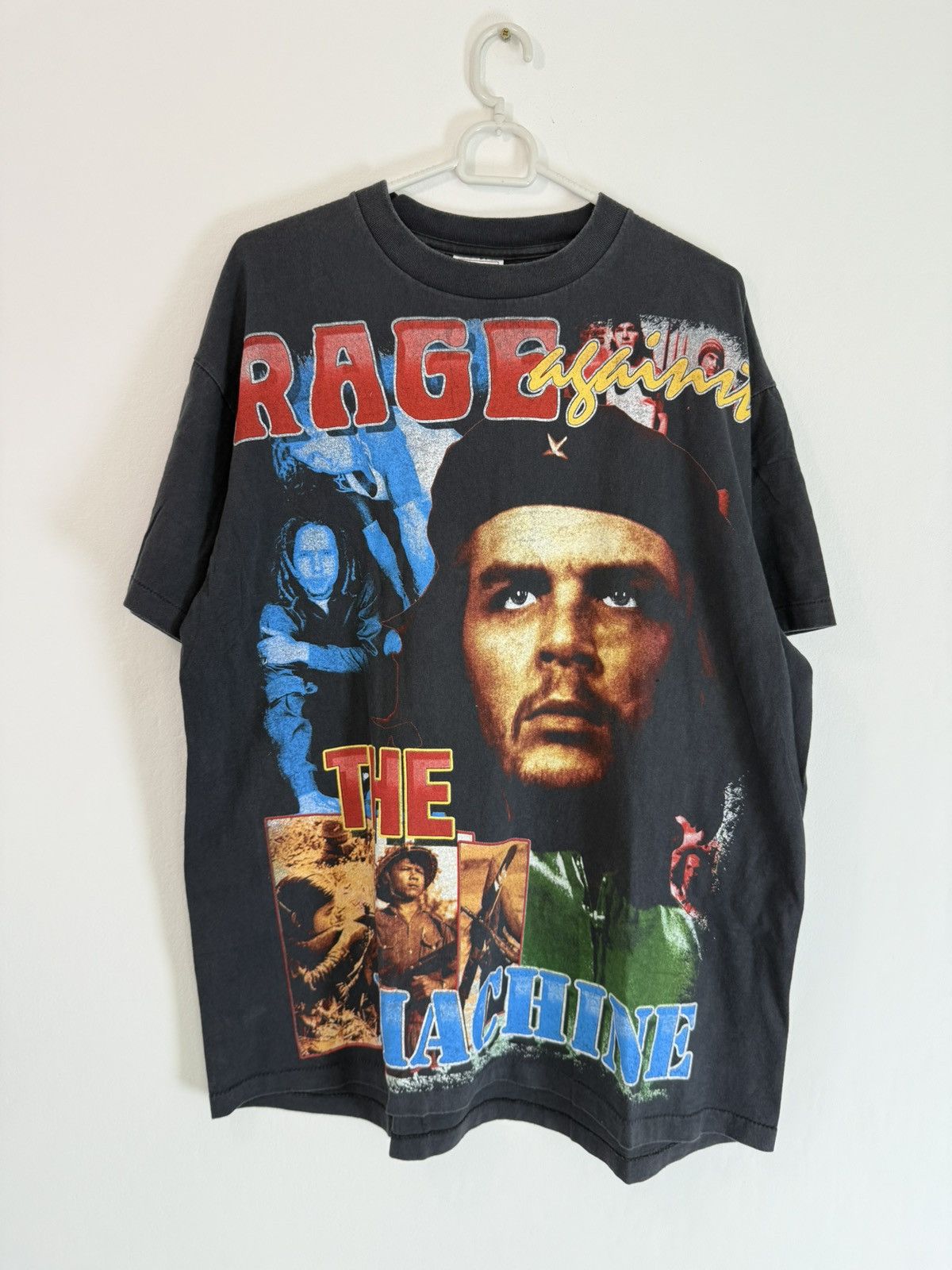 Vintage Rage against the machine vintage t shirt merch xl single Size US XL / EU 56 / 4 - 1 Thumbnail