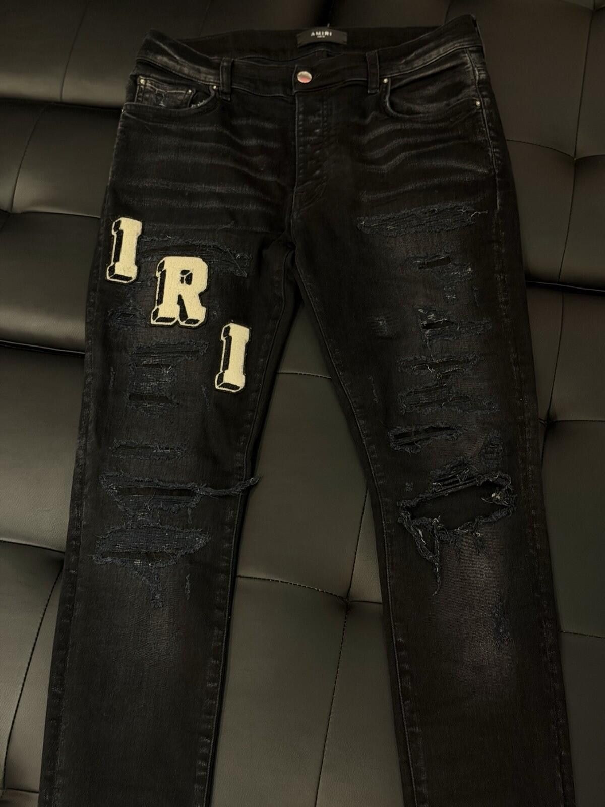 Amiri Size 31 - Amiri Black Jeans 100% Authentic Rare Size US 31 - 6 Thumbnail