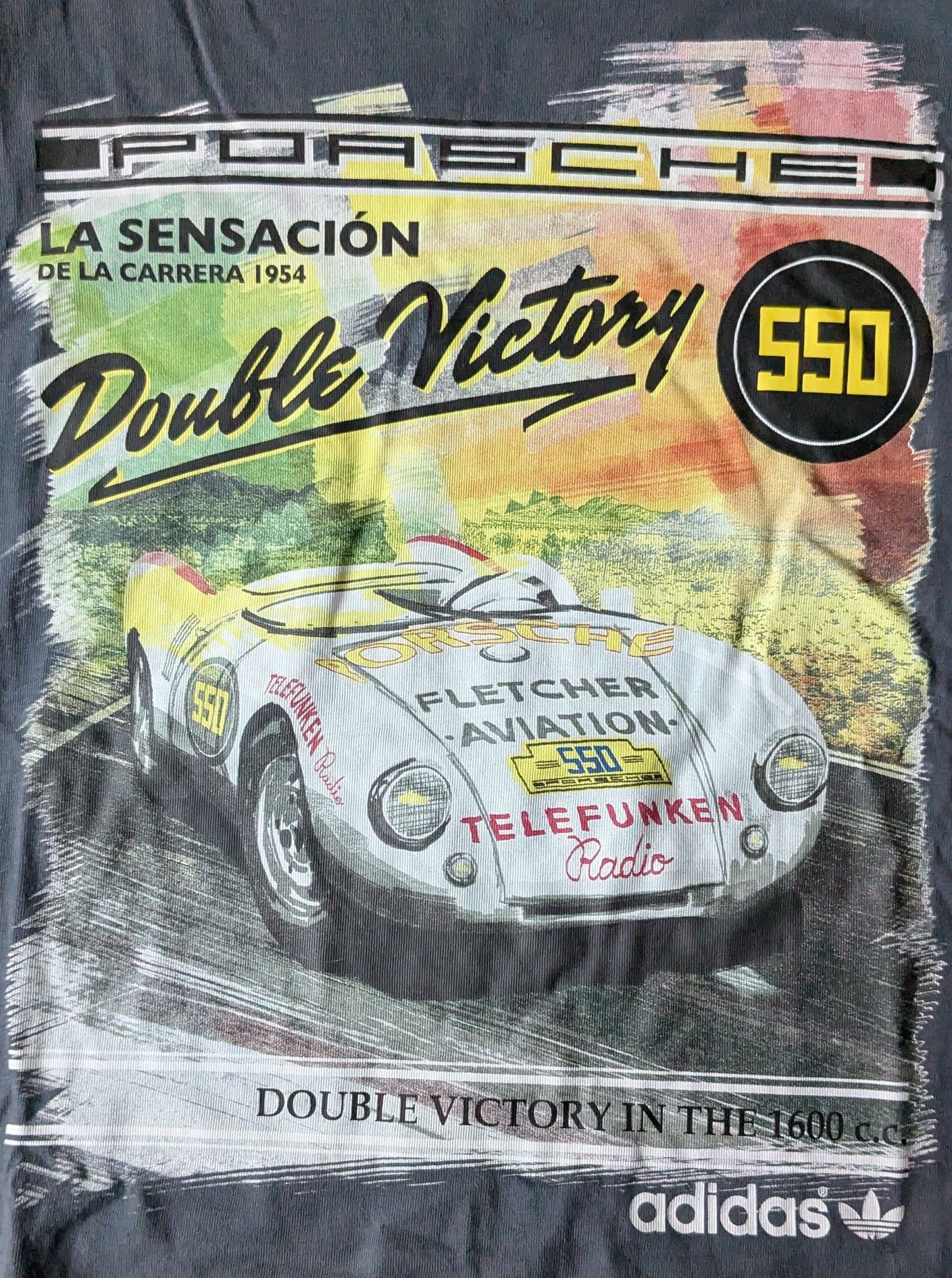 Adidas × Porsche Design Porsche design x Adidas originals CARRERA 1954 #550 T-Shirt Size US M / EU 48-50 / 2 - 3 Thumbnail