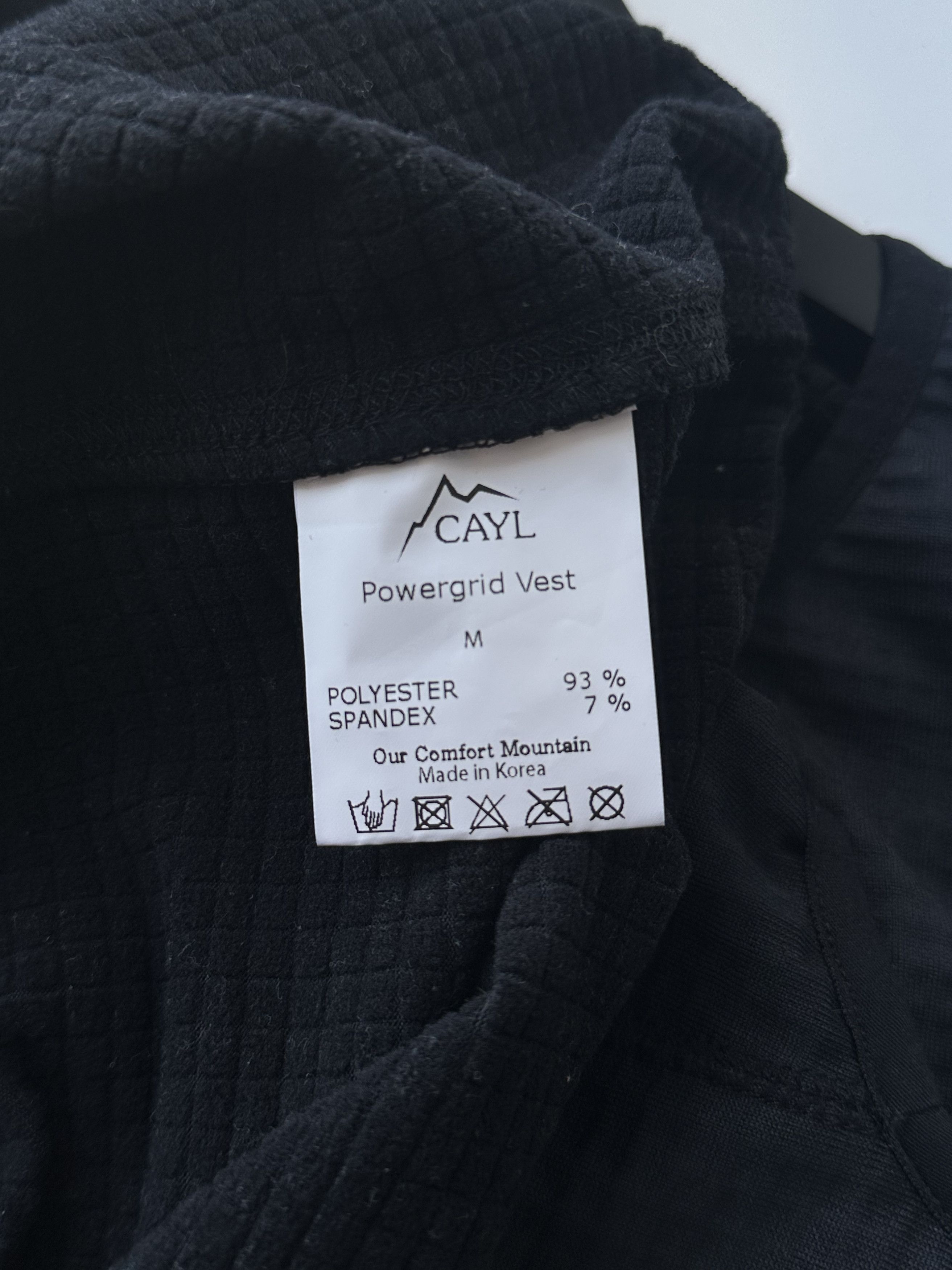 CAYL × Polartec CAYL Vest Powergrid Jacket Polartec Trekking Running A8093 Size US XL / EU 56 / 4 - 8 Thumbnail