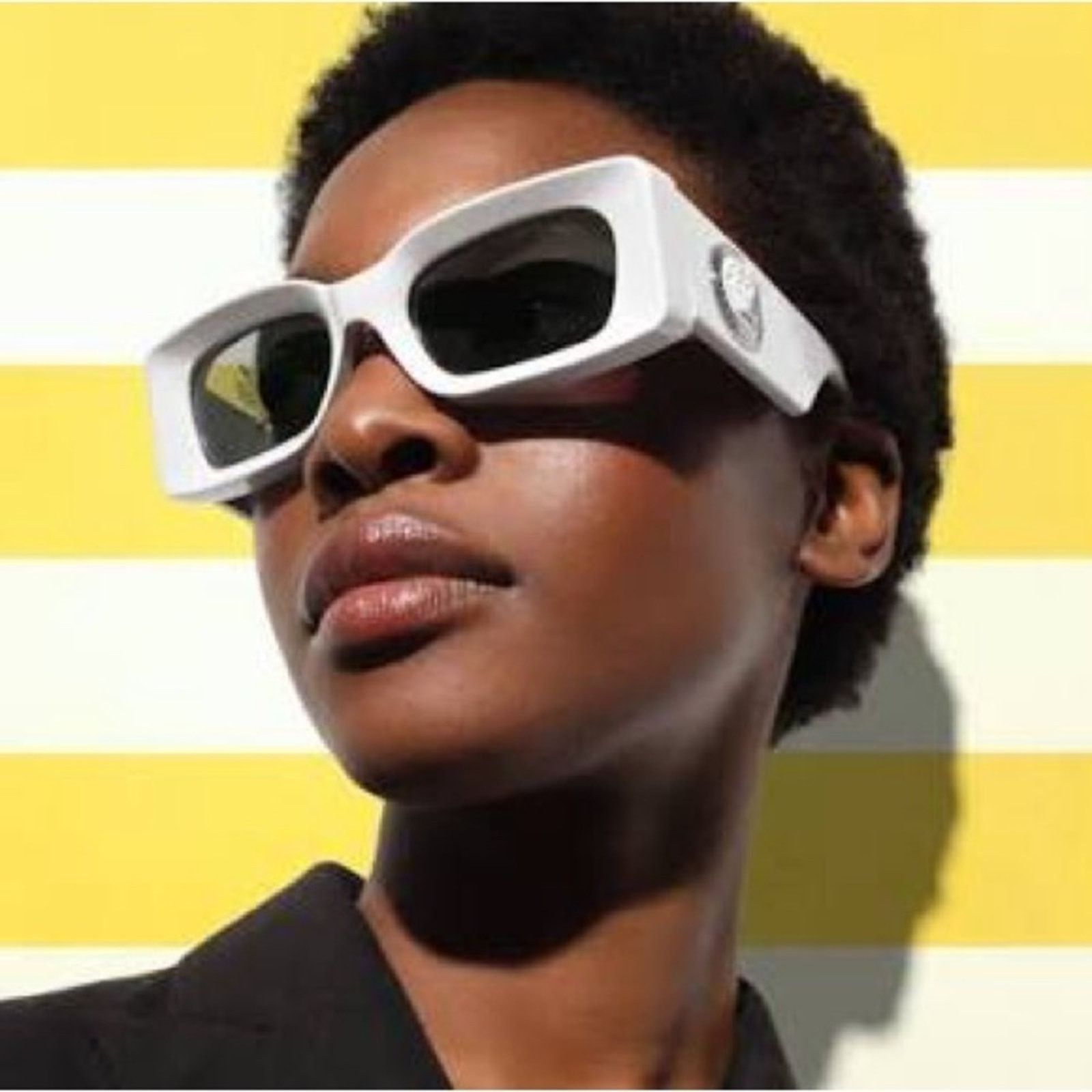 Versace New! Versace White Sunglasses, VE4474U 314/87, Authentic Size ONE SIZE - 7 Thumbnail