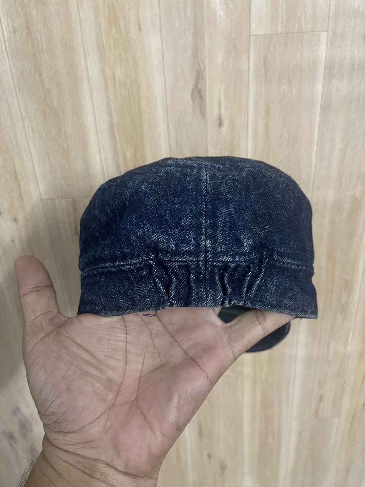 Denime × Japanese Brand Denim Cap By Denime Japan Distressed Mccoys Flathead Size ONE SIZE - 4 Thumbnail