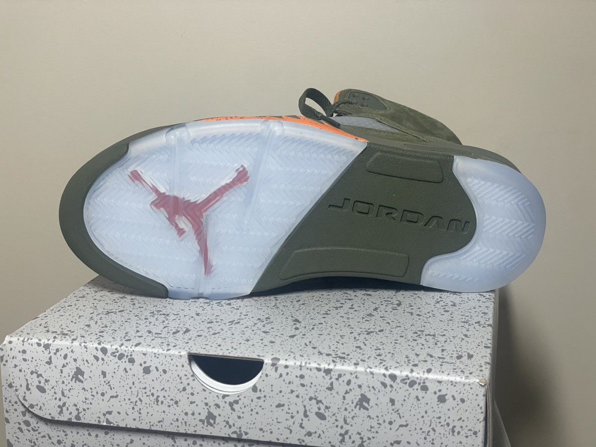 Jordan Brand × Nike Air Jordan 5 retro Olive Size US 9 / EU 42 - 10 Thumbnail
