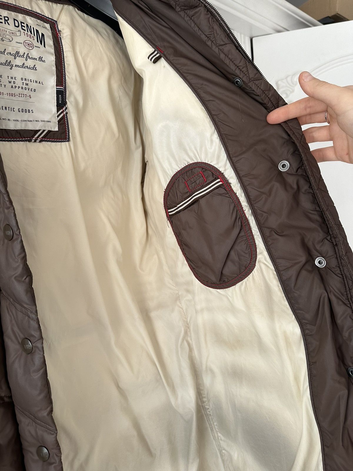 Tommy Hilfiger Vintage Brown Coat Tommy Hilfiger winter Size M / US 6-8 / IT 42-44 - 12 Thumbnail