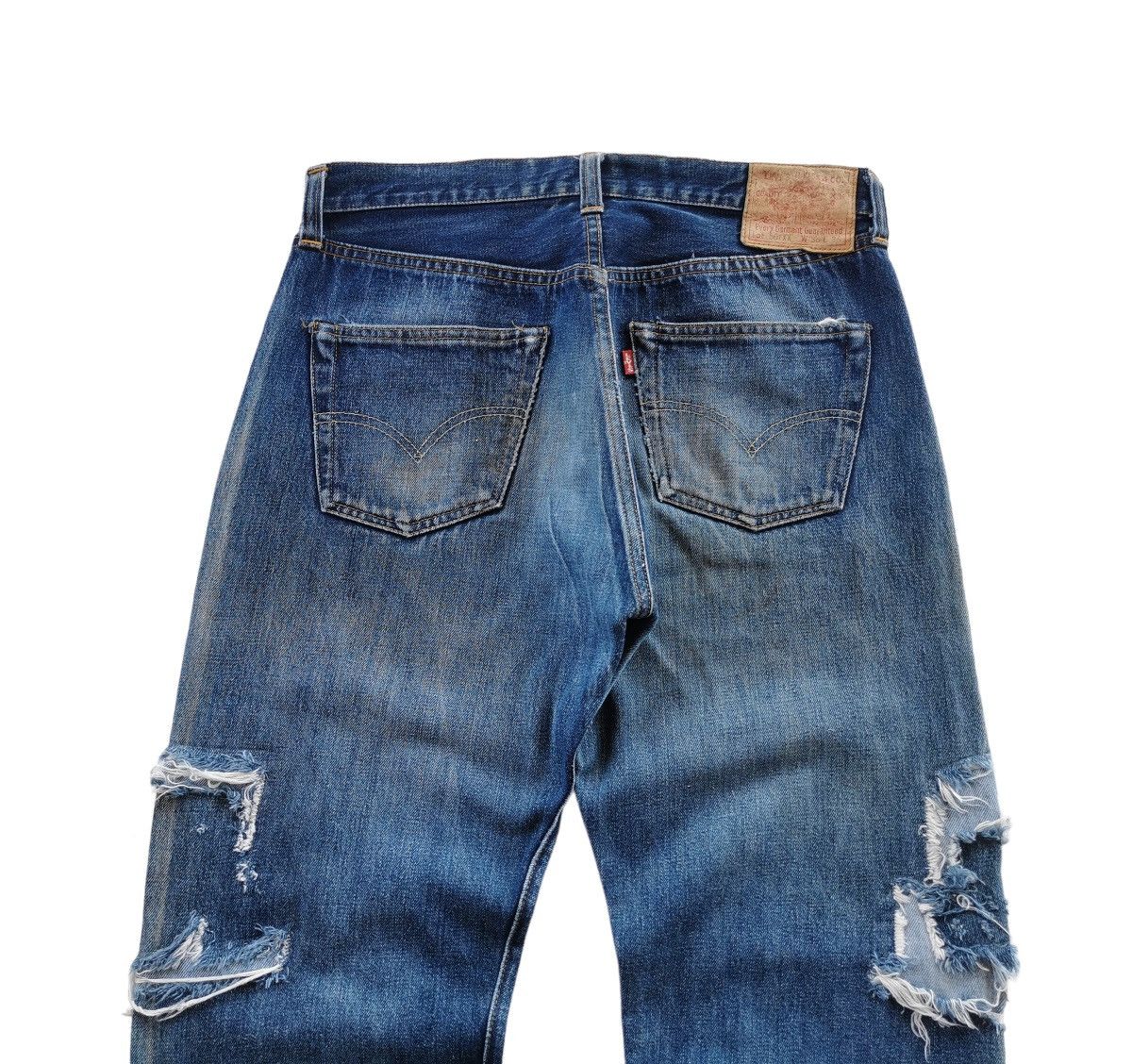 Levi's × Vintage × Who Decides War Levis 501xx Selvedge Style Who Decide War Size US 33 - 8 Thumbnail