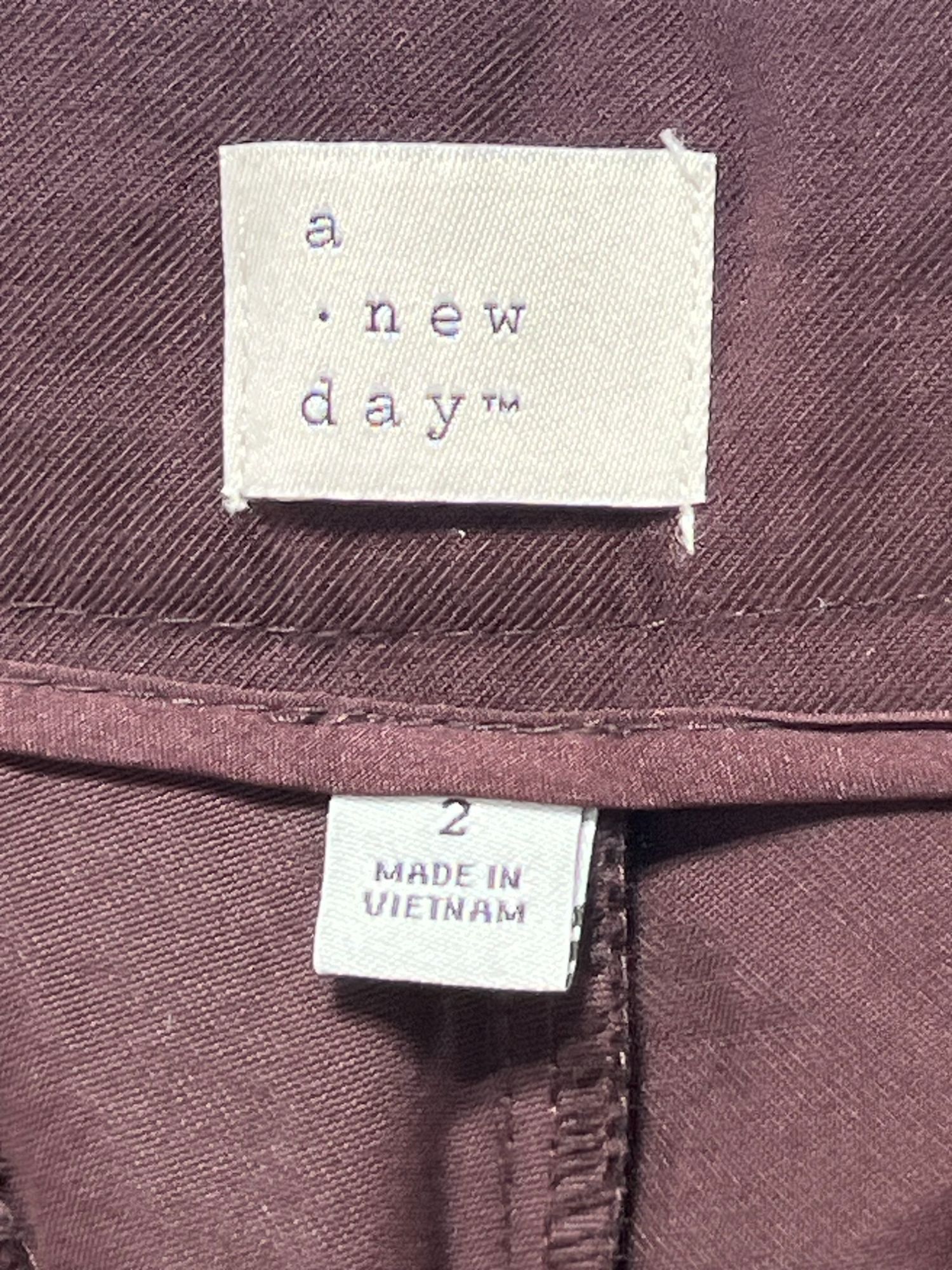Other A New Day - Women's High-Rise Relaxed Fit Full Length Baggy Size 26" / US 2 / IT 38 - 12 Thumbnail