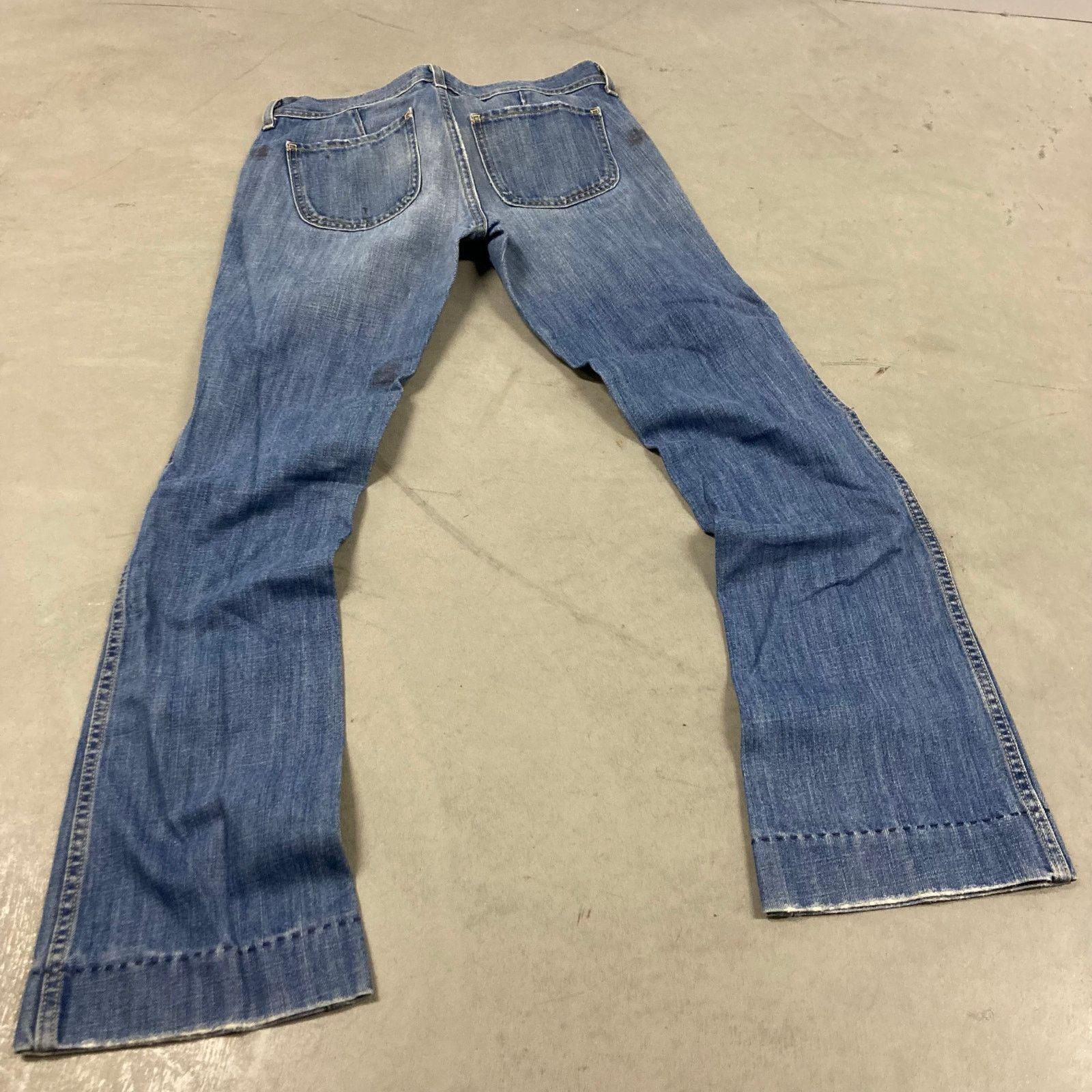 Vintage y2k old navy bootcut Jeans 32x32 Size US 32 / EU 48 - 2 Thumbnail