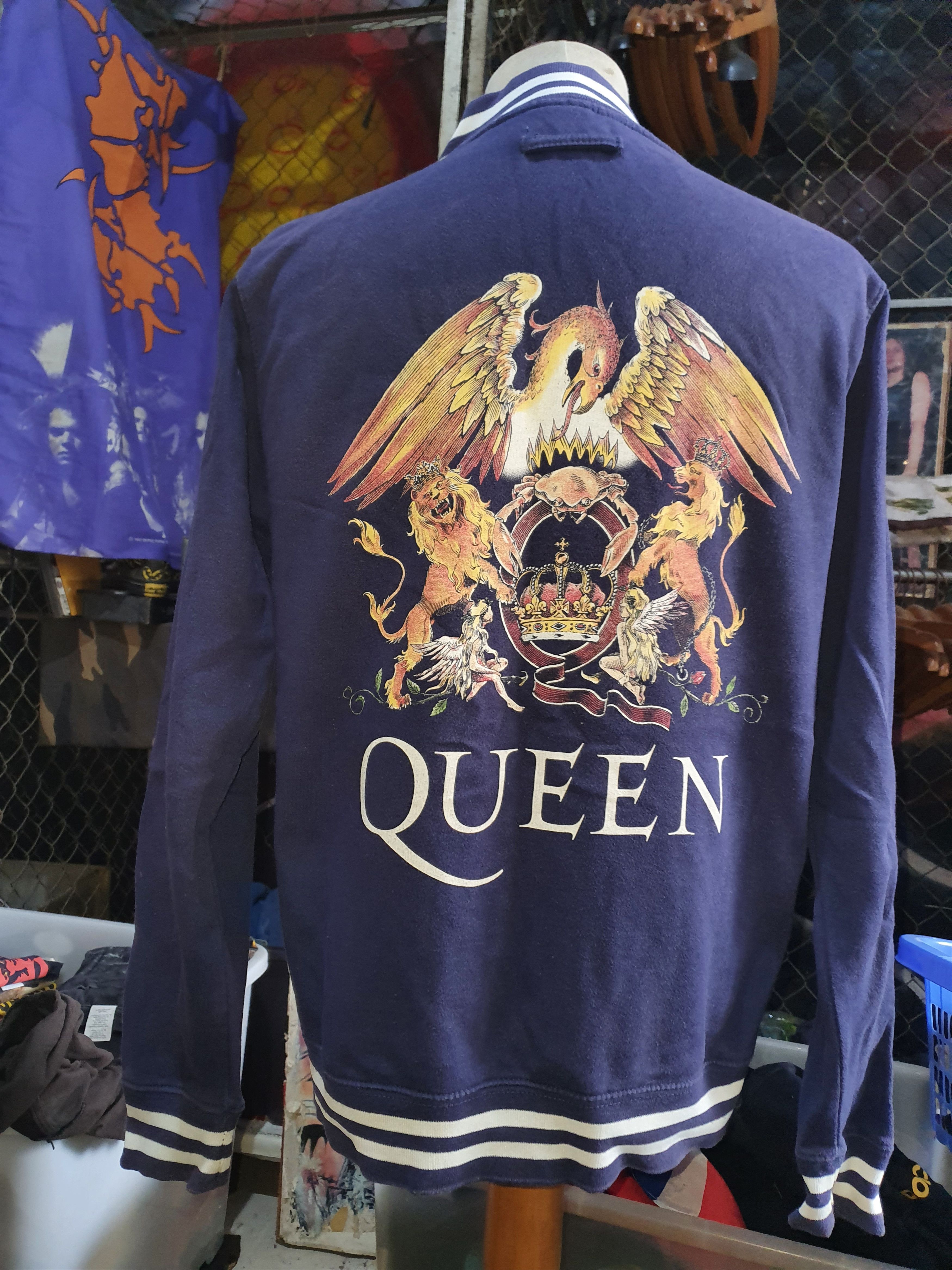 Band Tees 🌹QUEEN varsity jacket M 🌹 Size US M / EU 48-50 / 2 - 1 Thumbnail