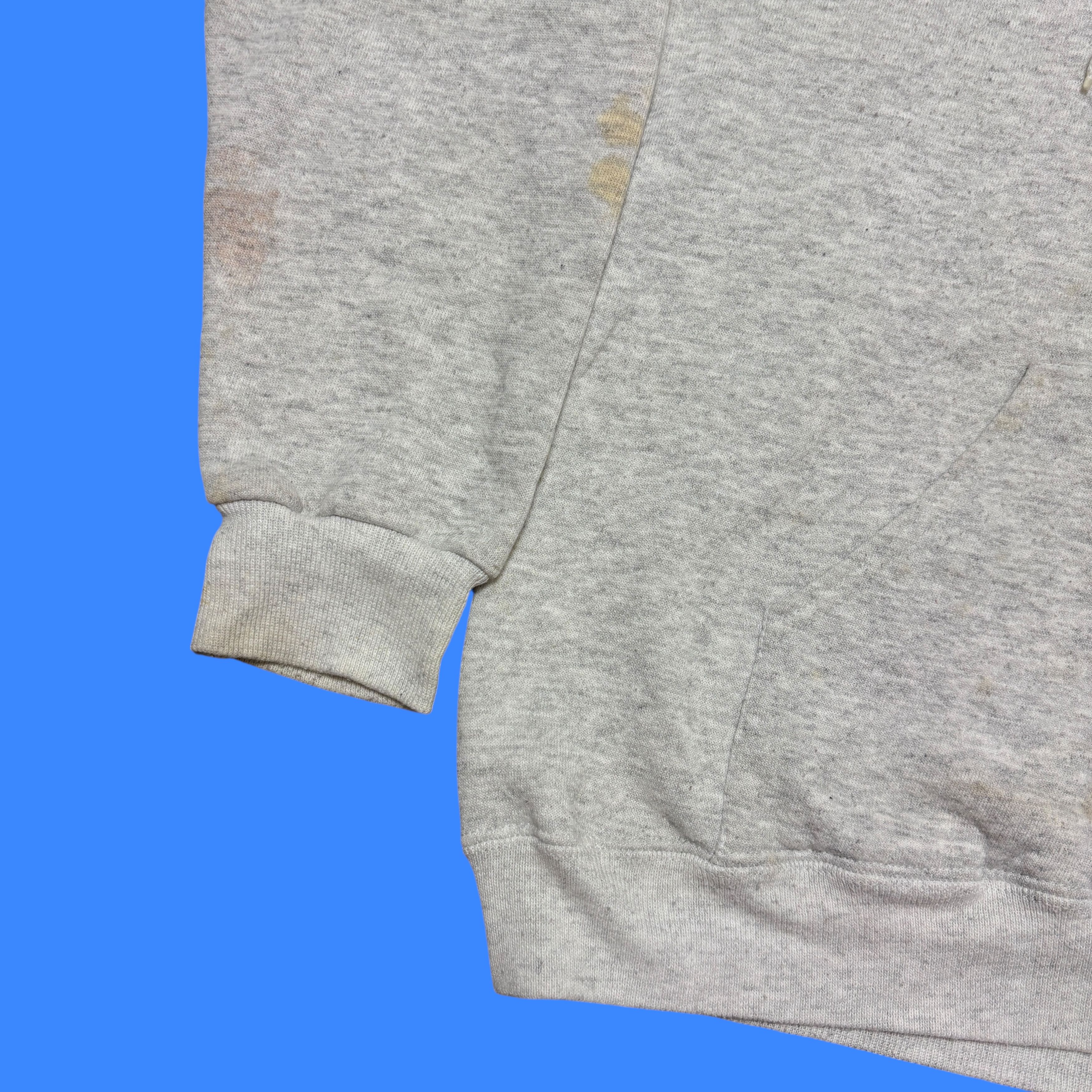 Vintage Vintage Blank Hoodie Gray 90s Salem Sportswear Made In Usa Size US L / EU 52-54 / 3 - 11 Thumbnail