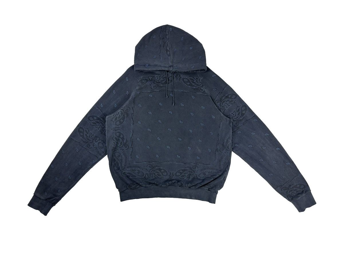 Raf Simons AW04 Waves Paisley Hoodie Size US L / EU 52-54 / 3 - 1 Thumbnail