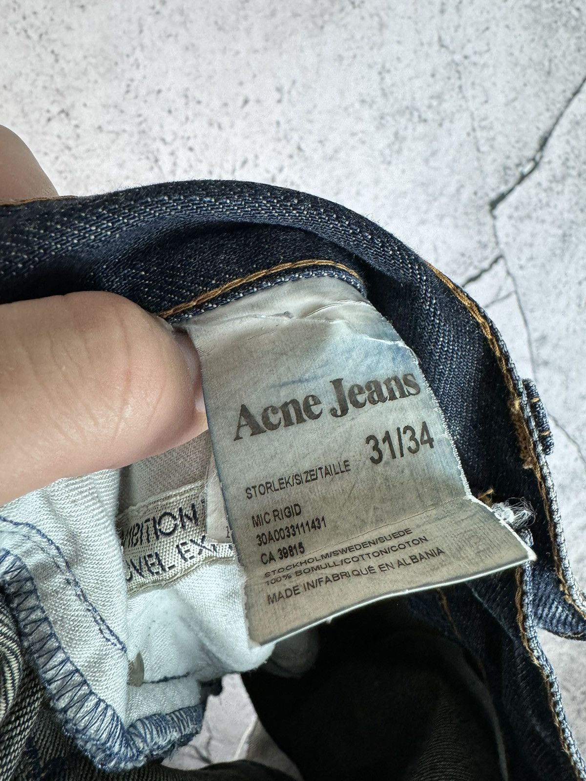 Acne Studios Vintage Acne Studios Shorts Max Raw 31/34 Denim Pants Hype Size US 31 - 5 Thumbnail