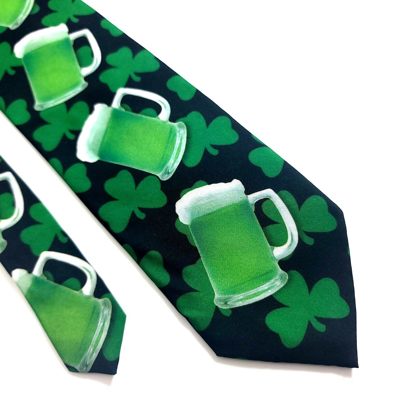 Ralph Marlin Ralph Marlin Polyester St. Patrick's Day Green Beer Print Sh Size ONE SIZE - 1 Thumbnail