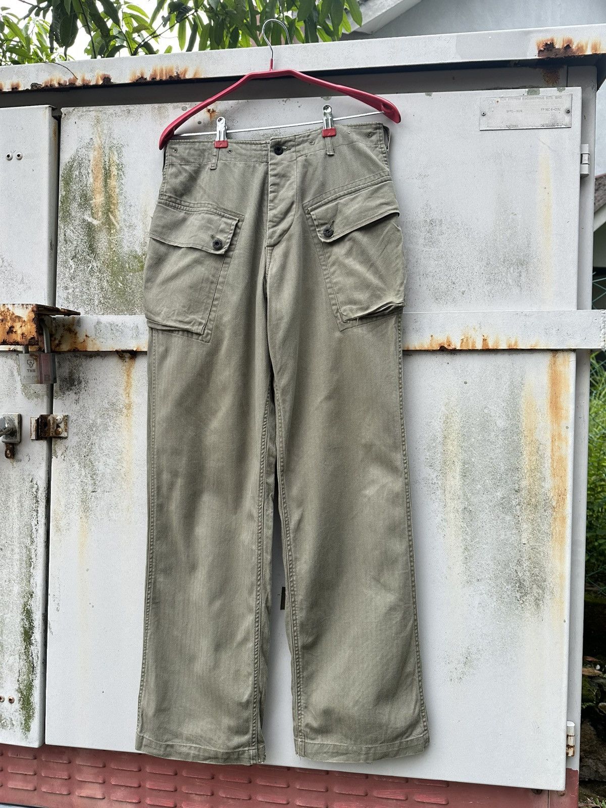 Vintage 🪖Vintage YMCL KY MFG Military Baggy Cargo Pants Size US 29 - 3 Thumbnail