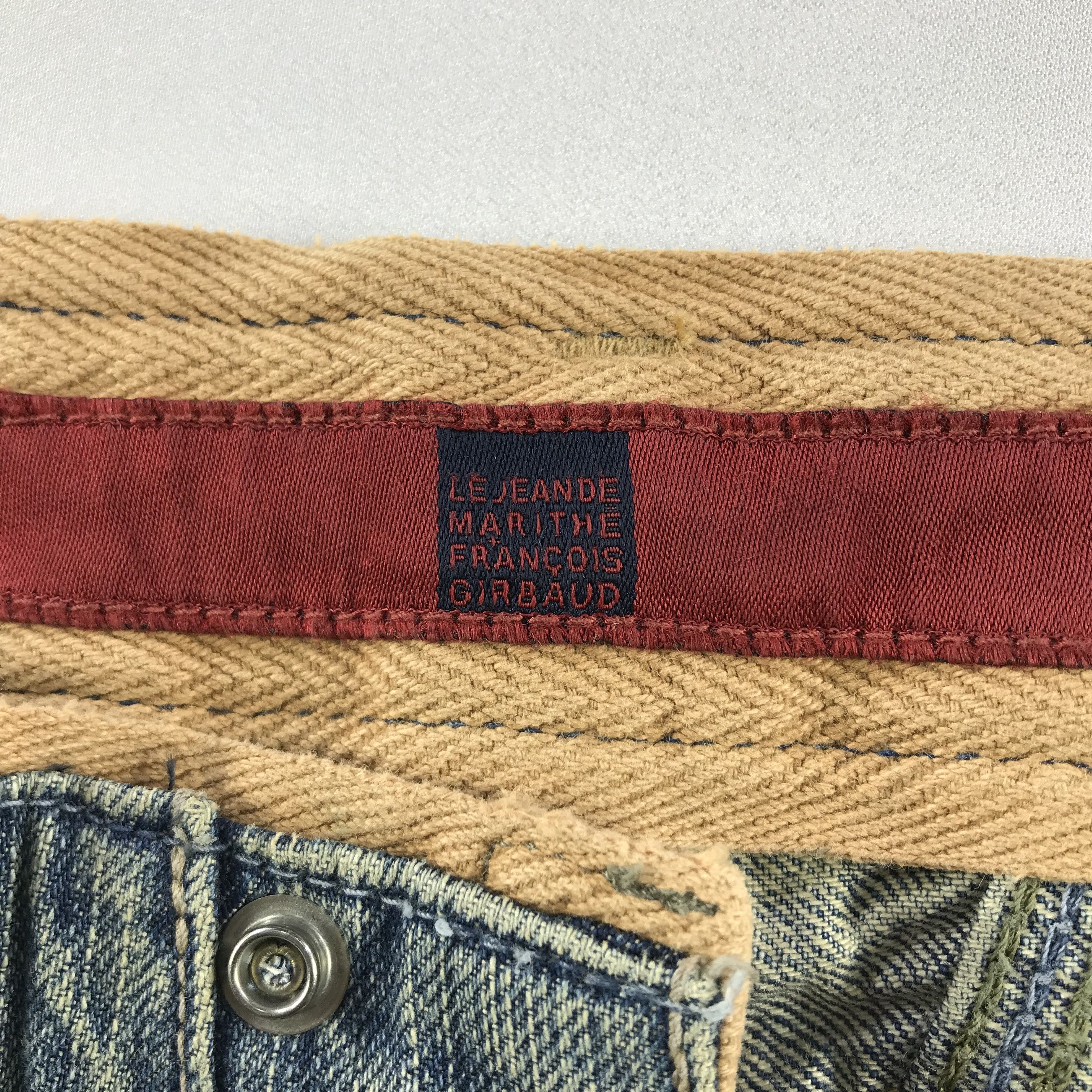 Marithe + Francois Girbaud Marithe Francois Girbaud Jeans Biker Denim KJ3195 Size US 30 / EU 46 - 13 Thumbnail