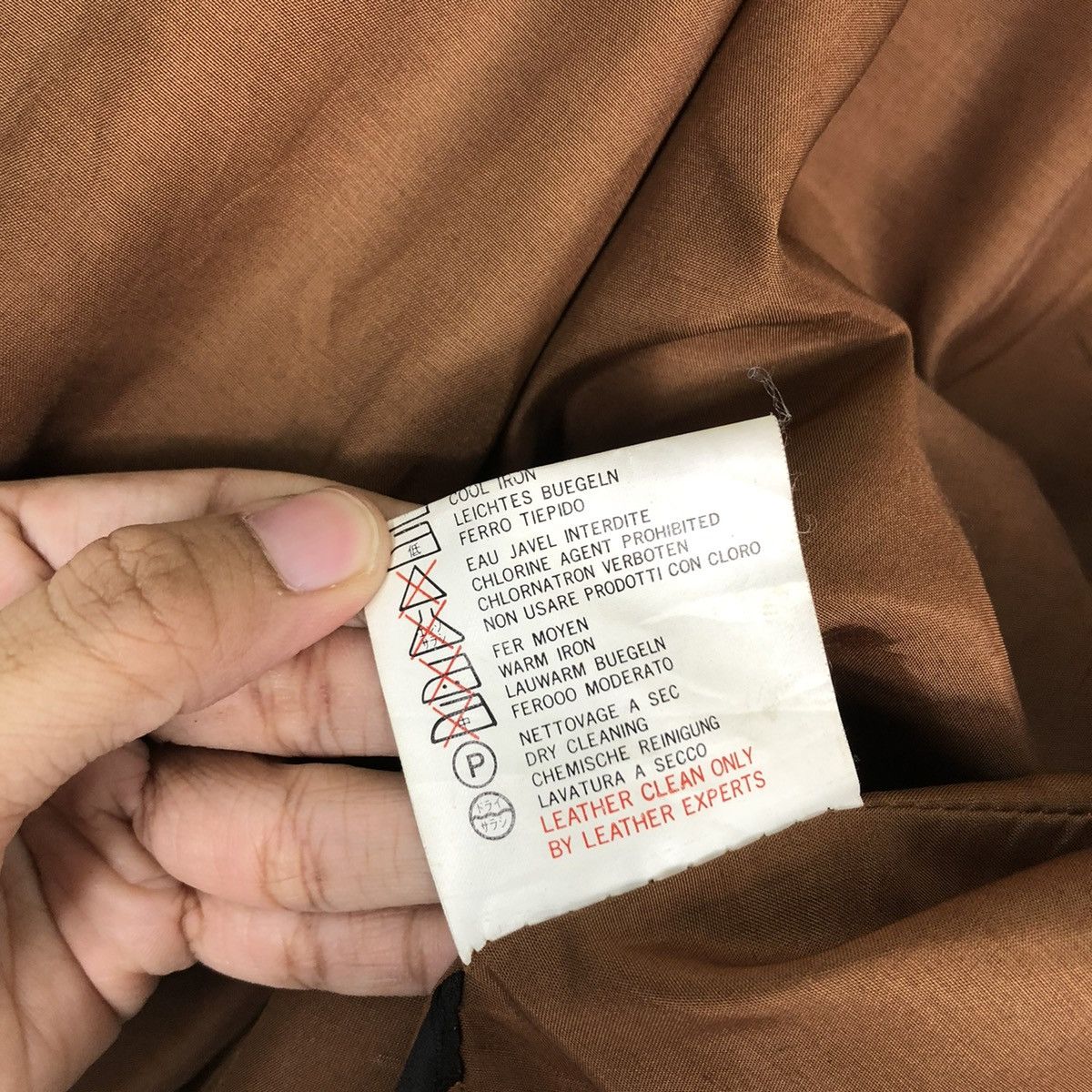 Japanese Brand 🔥VINTAGE GENUINE LEATHER JACKET BEAMS JAPAN ISSEY MIYAKE Size US L / EU 52-54 / 3 - 20 Thumbnail