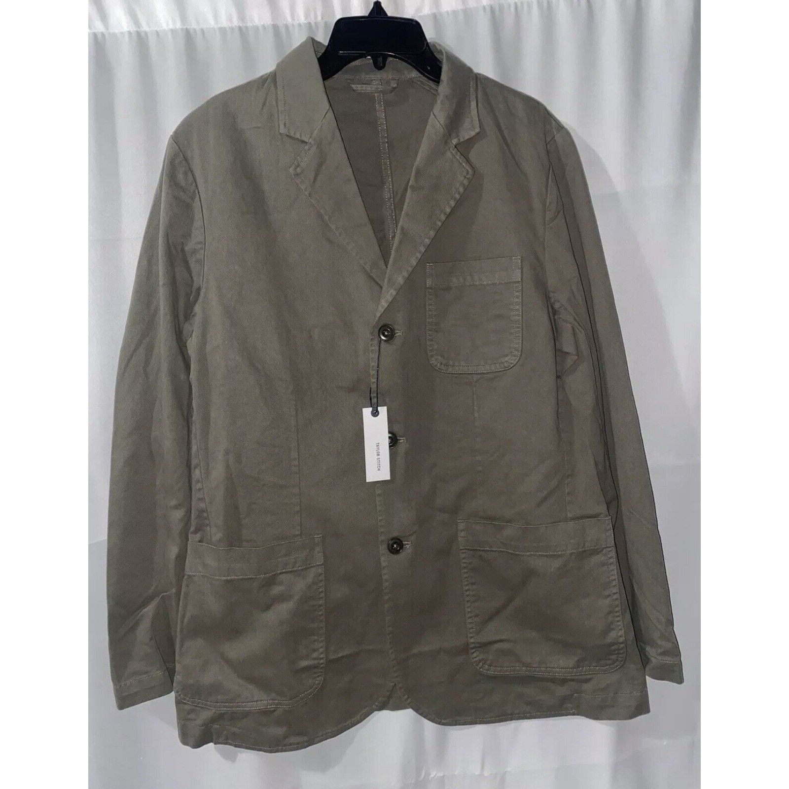 Taylor Stitch TAYLOR STITCH The Foundation Sport Coat Olive Blazer NEW 40 Size 40R - 1 Thumbnail