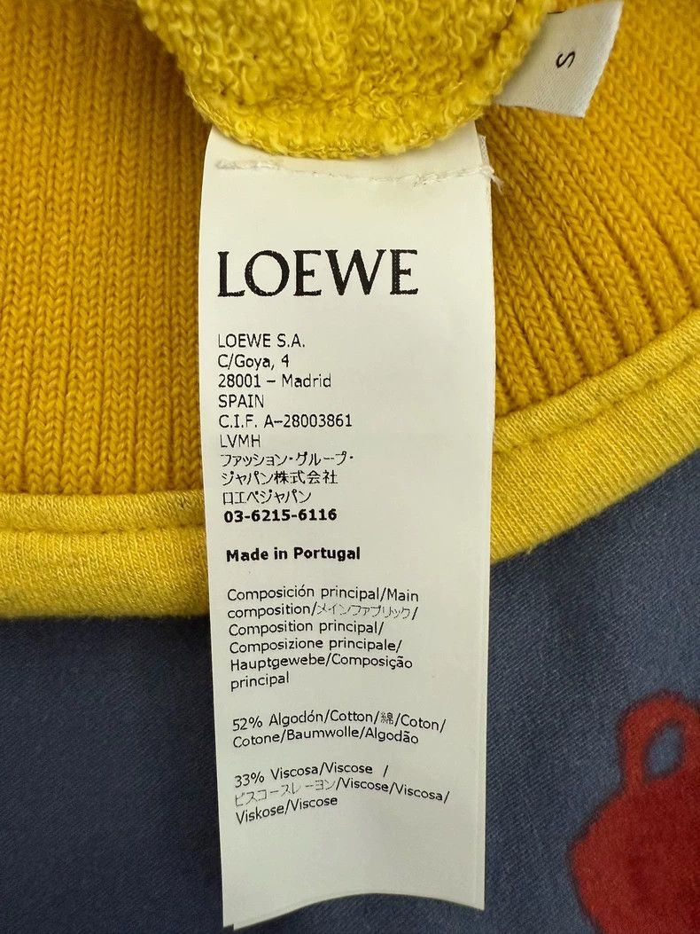 Loewe LOEWE Pure color Logo embroidered sports long sleeve dress Size S / US 4 / IT 40 - 5 Thumbnail