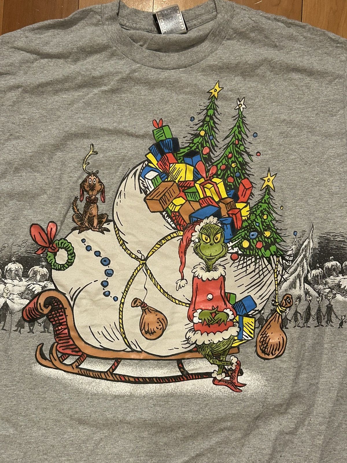Vintage Vintage Christmas Tshirt Size US L / EU 52-54 / 3 - 3 Thumbnail