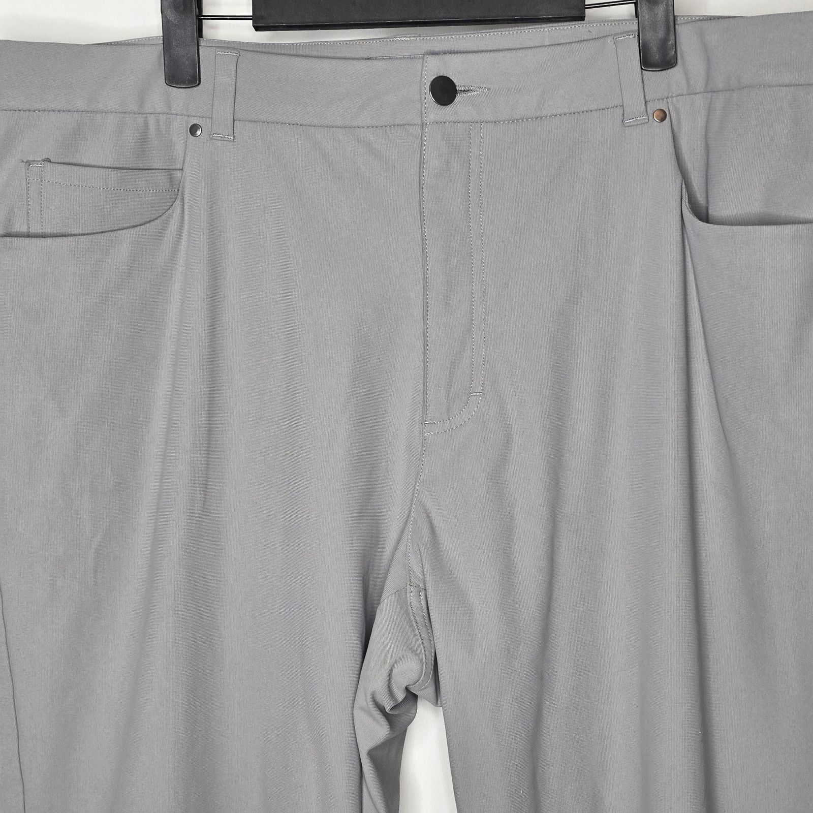 VSTR Men's VRST Gray Athletic Golf Pants Size W 40 L 32 Size US 40 / EU 56 - 2 Thumbnail