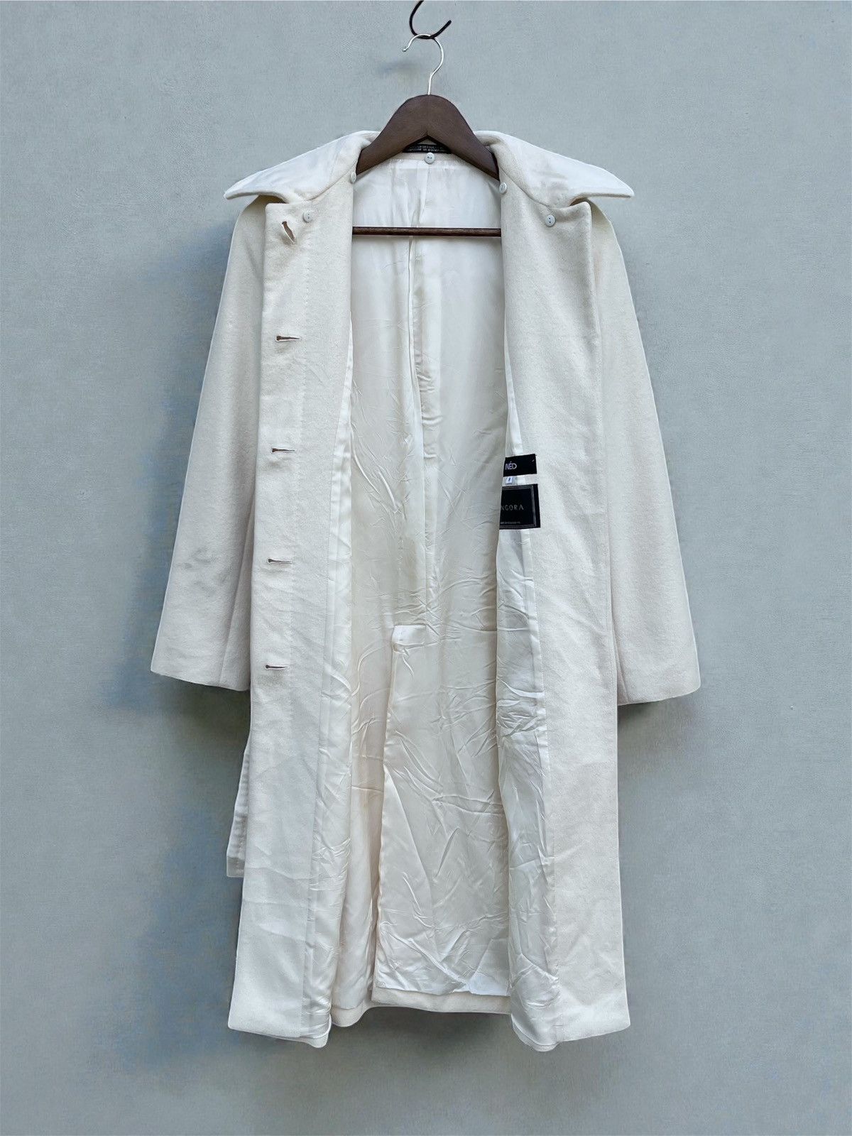 Yohji Yamamoto INED X ANGORA YOHJI YAMAMOTO WOMEN'S WOOL COAT/JACKET Size S / US 4 / IT 40 - 6 Thumbnail