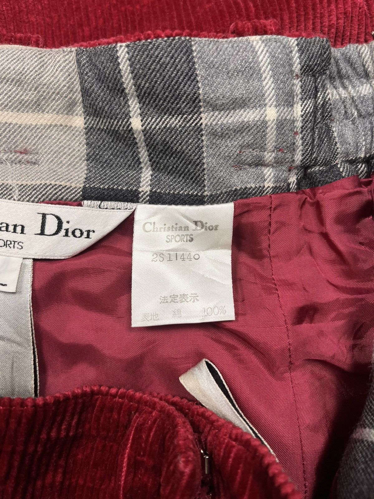 Christian Dior Monsieur Christian Dior Sport Corduroy Pants Size 30" / US 8 / IT 44 - 9 Thumbnail