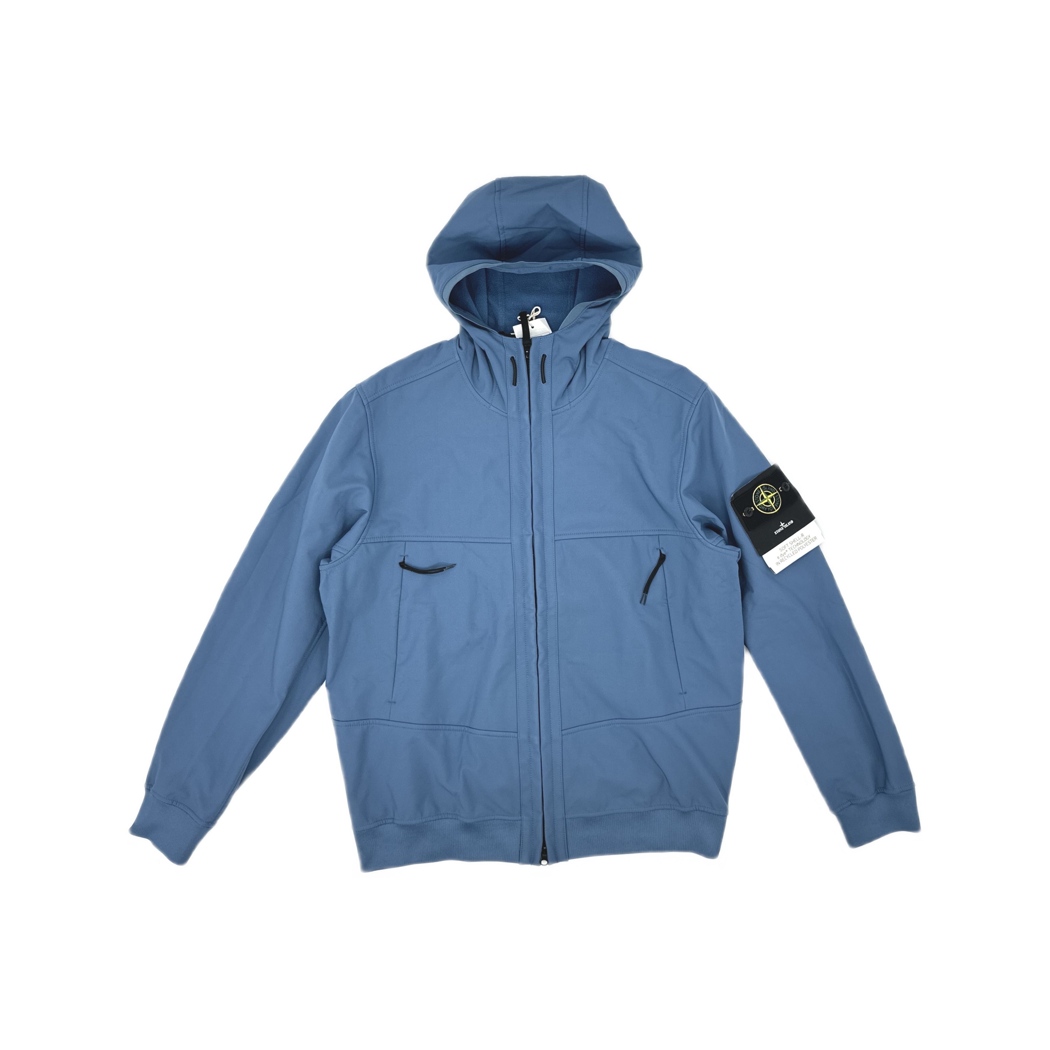 Stone Island Stone Island Soft Shell-R Hooded Jacket Size XL Size US XL / EU 56 / 4 - 1 Thumbnail