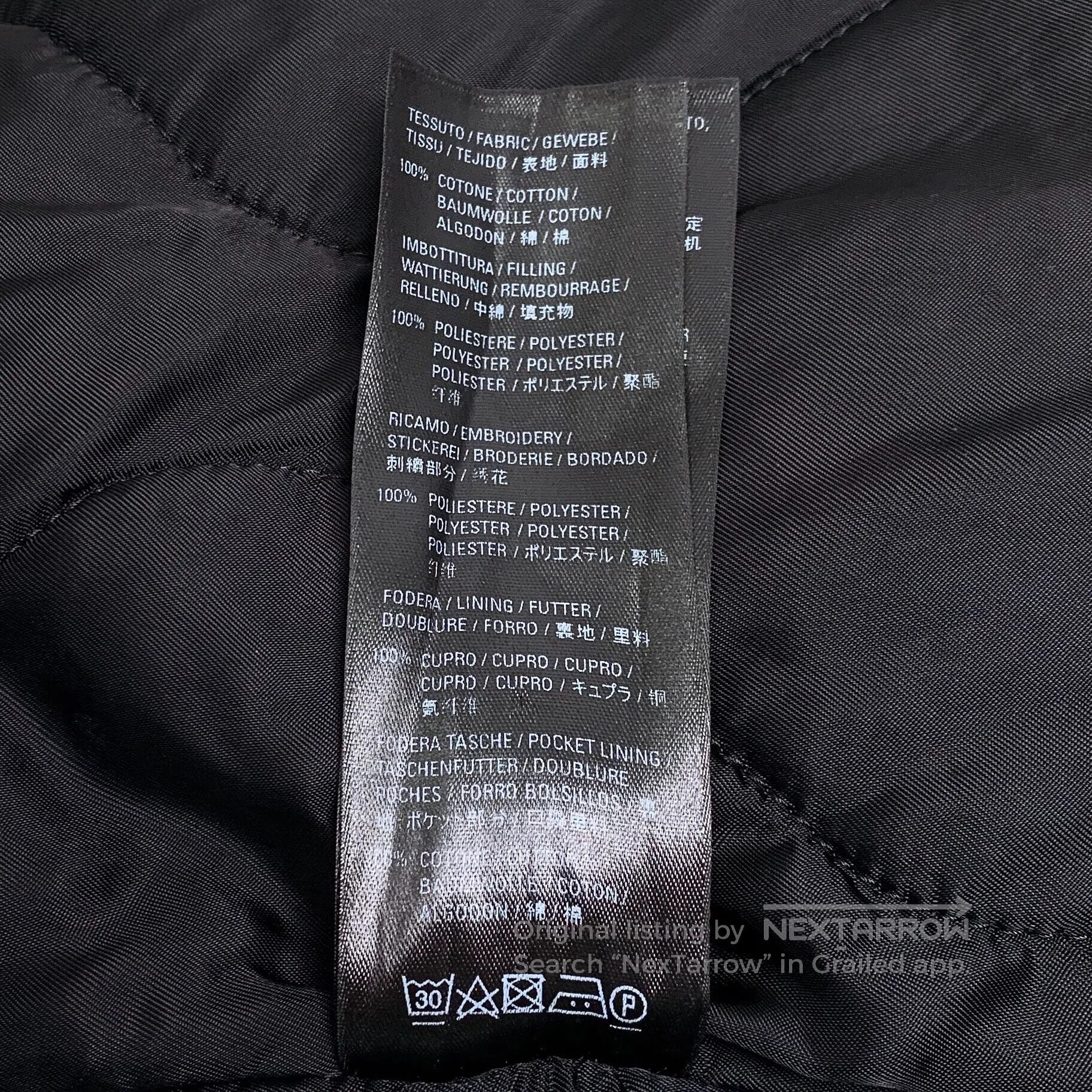 Balenciaga Balenciaga Black Cotton Hooded Multi-pocket Jacket| Size XS / US 0-2 / IT 36-38 - 7 Thumbnail