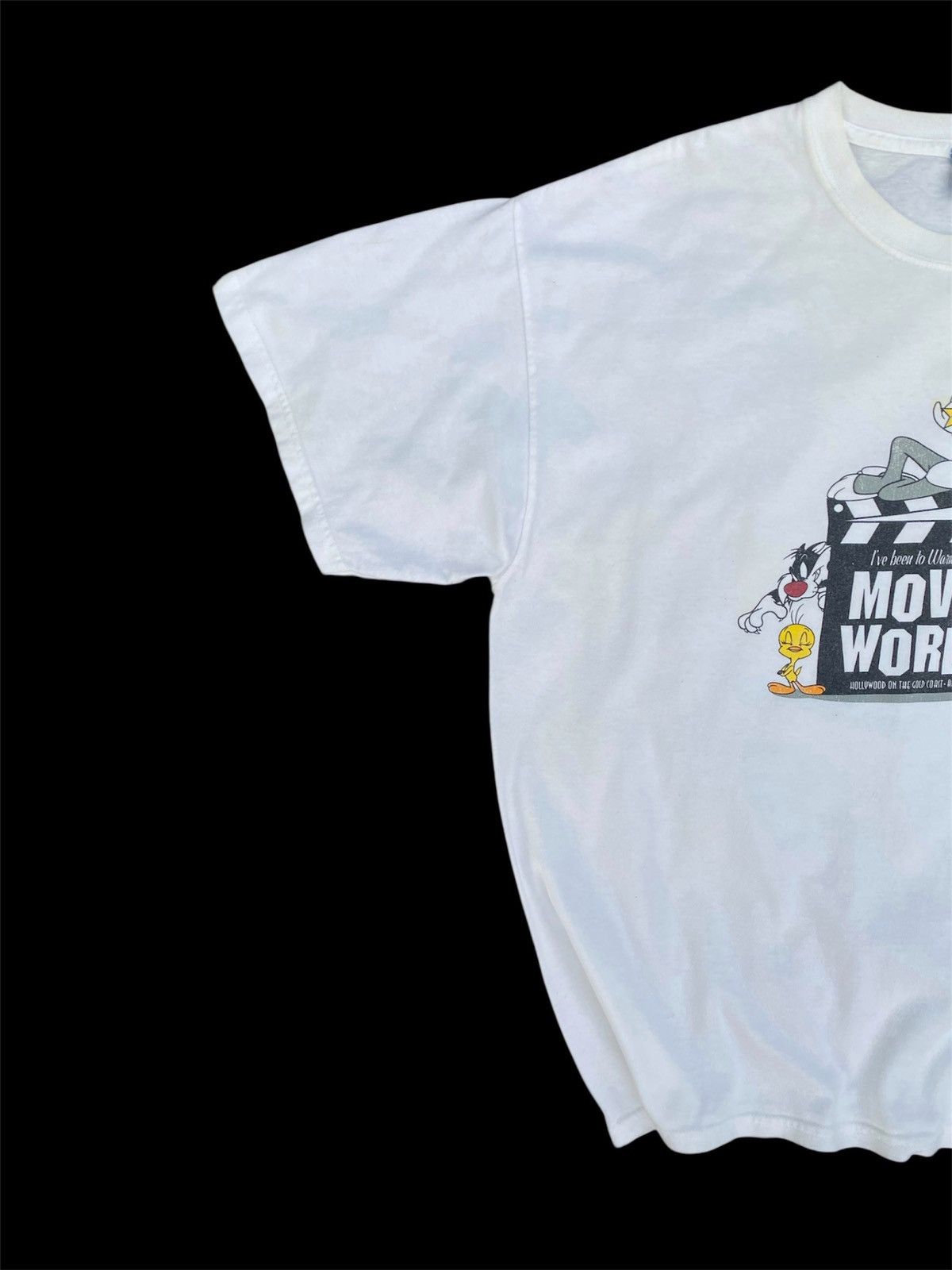 Cartoon Network × Vintage × Warner Bros Vintage Movie World Warne Bros Hollywood On The Gold Coast Size US XL / EU 56 / 4 - 2 Thumbnail