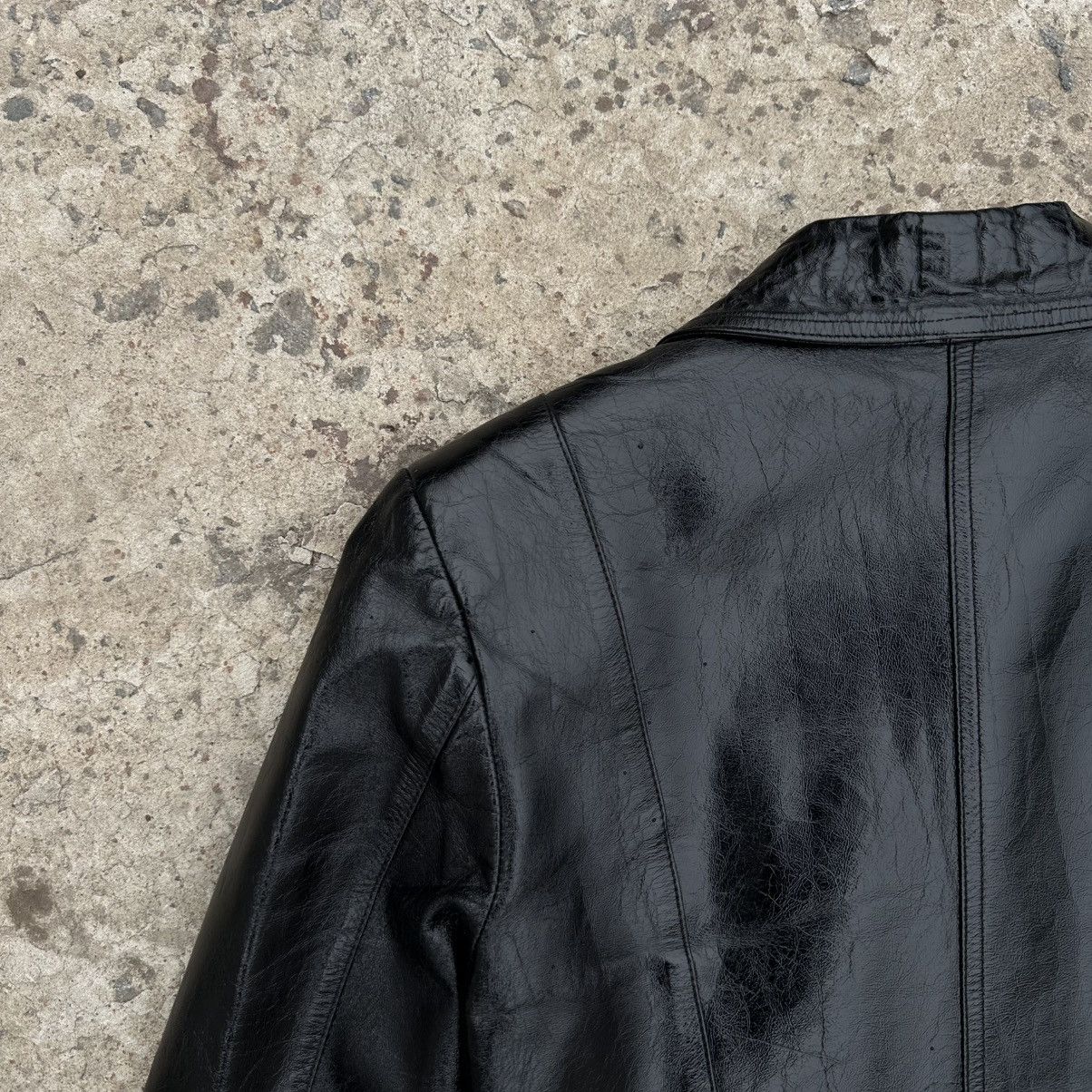 Japanese Brand Vintage Japanese Style Macrevis Leather Jacket Y2K 00s USA Size L / US 10 / IT 46 - 14 Thumbnail
