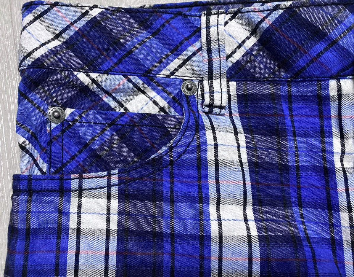 Cheap Monday Cheap Monday Tight Blue Check Plaid Chino Pants Trousers Size 29" - 10 Thumbnail