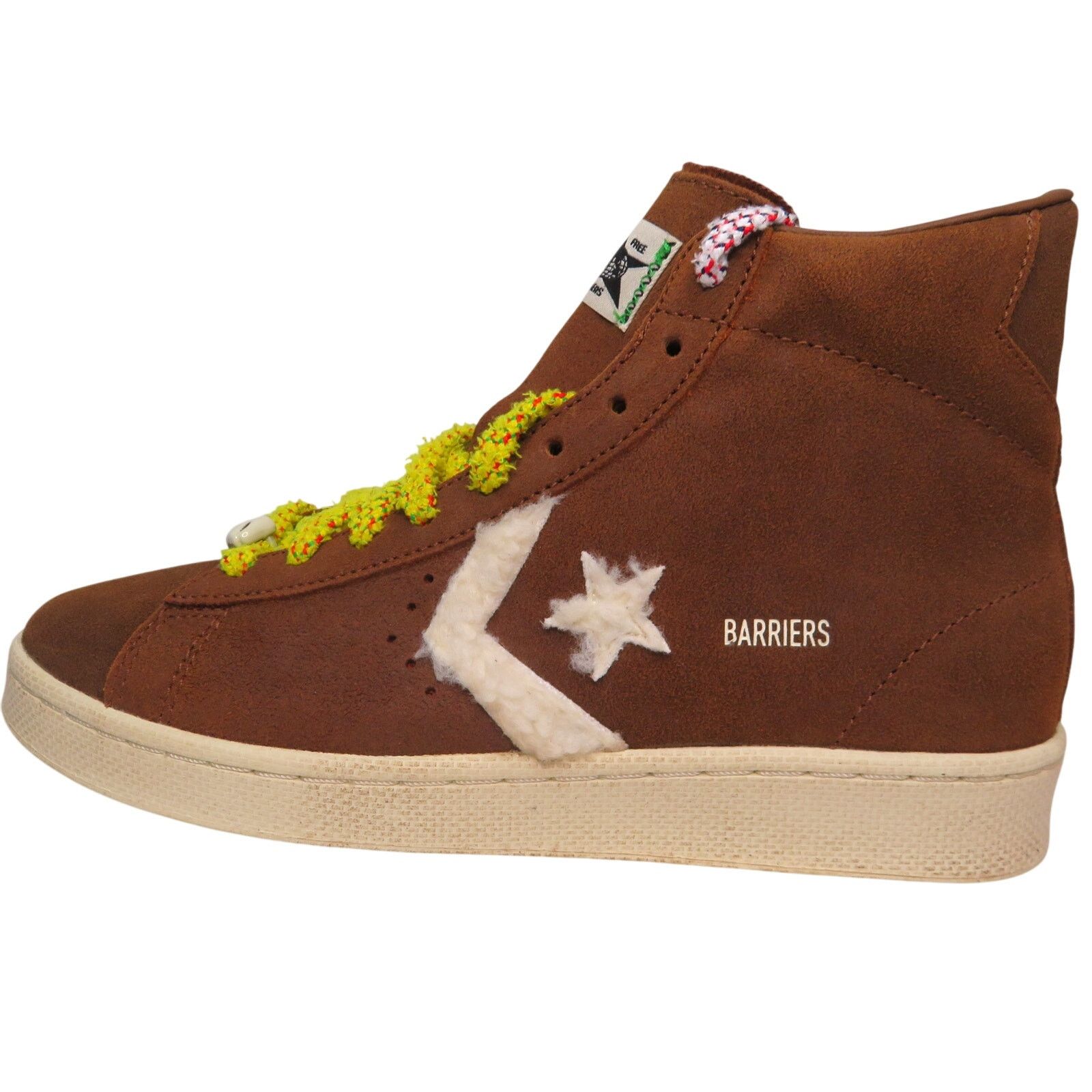 Converse CONVERSE X BARRIER Brown Unisex Hi-Top Suede Sneakers Size US 8.5 / IT 38.5 - 4 Thumbnail