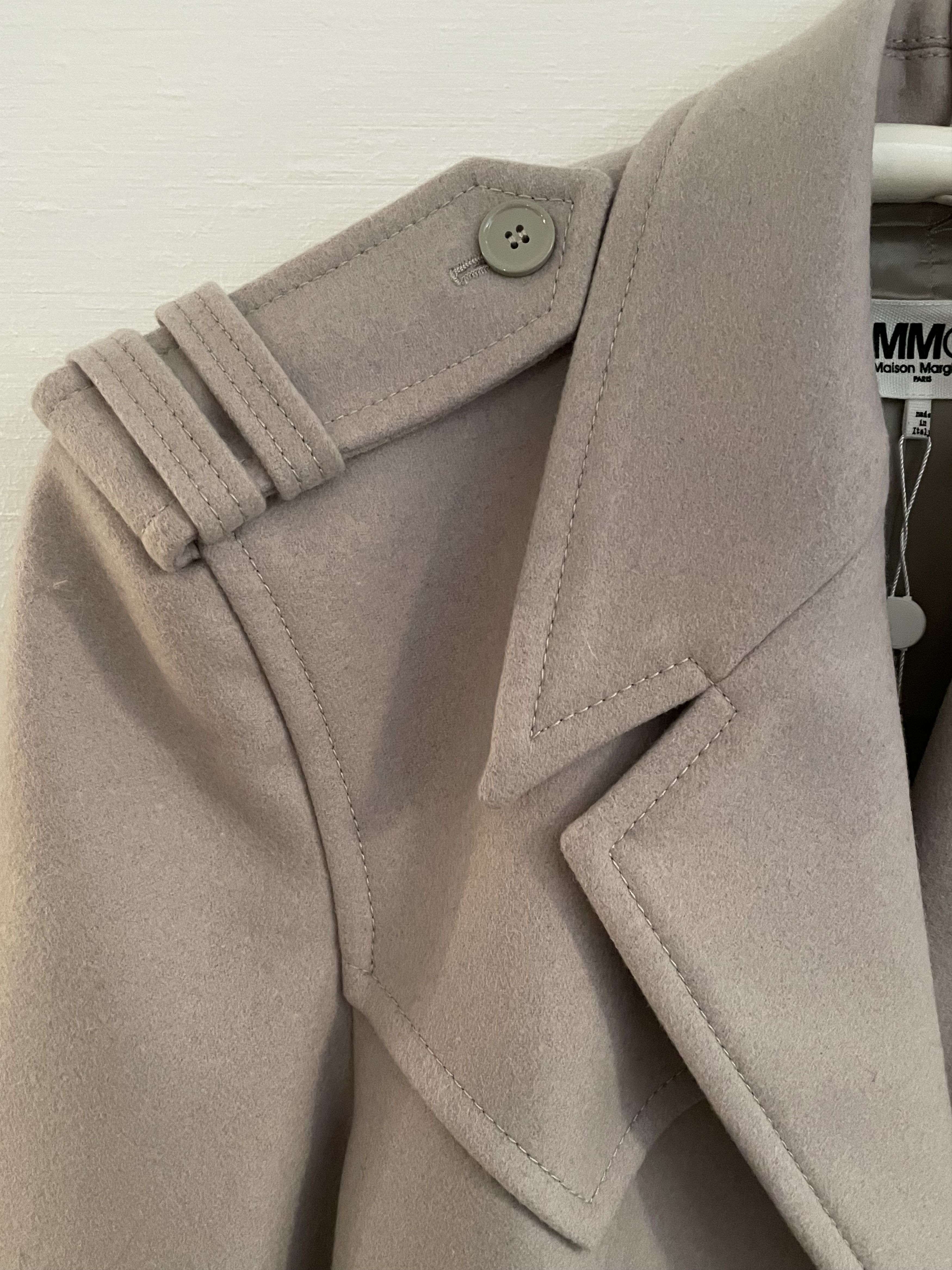 MM6 MM6 Trench Wool Jacket Size L / US 10 / IT 46 - 3 Thumbnail