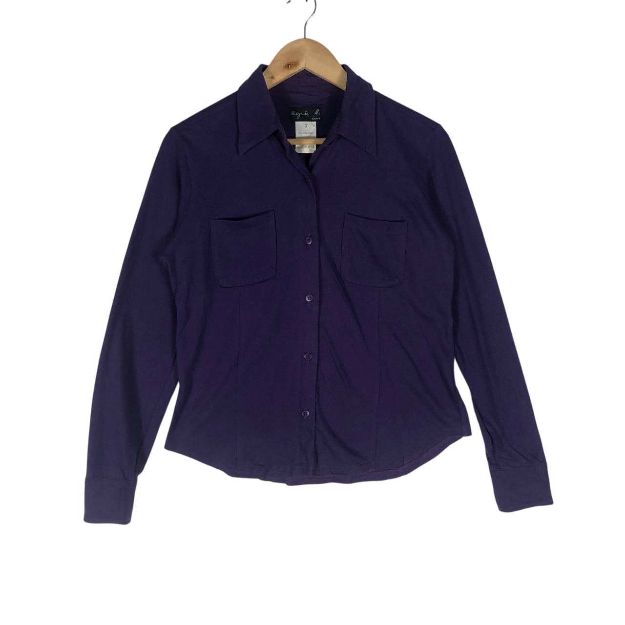 Designer × Japanese Brand × agnes b. Agnes B. Paris Women Shirt Size S / US 4 / IT 40 - 1 Thumbnail