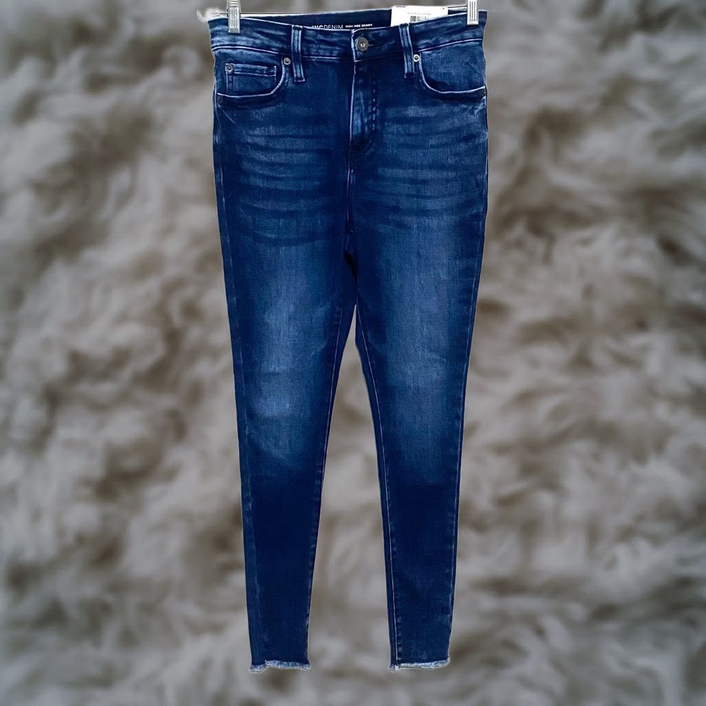 Vintage VINTAGE INC Denim High Rise Skinny Jeans Womens 6 Stretch Jeans Dark Indigo NWT Size 28" / US 6 / IT 42 - 1 Thumbnail
