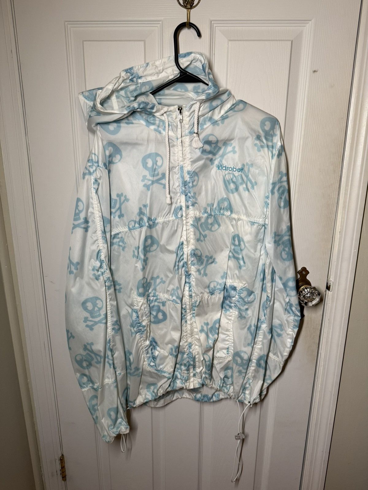 Kid Robot Kid Robot Skull Print Windbreaker Size US XL / EU 56 / 4 - 1 Thumbnail