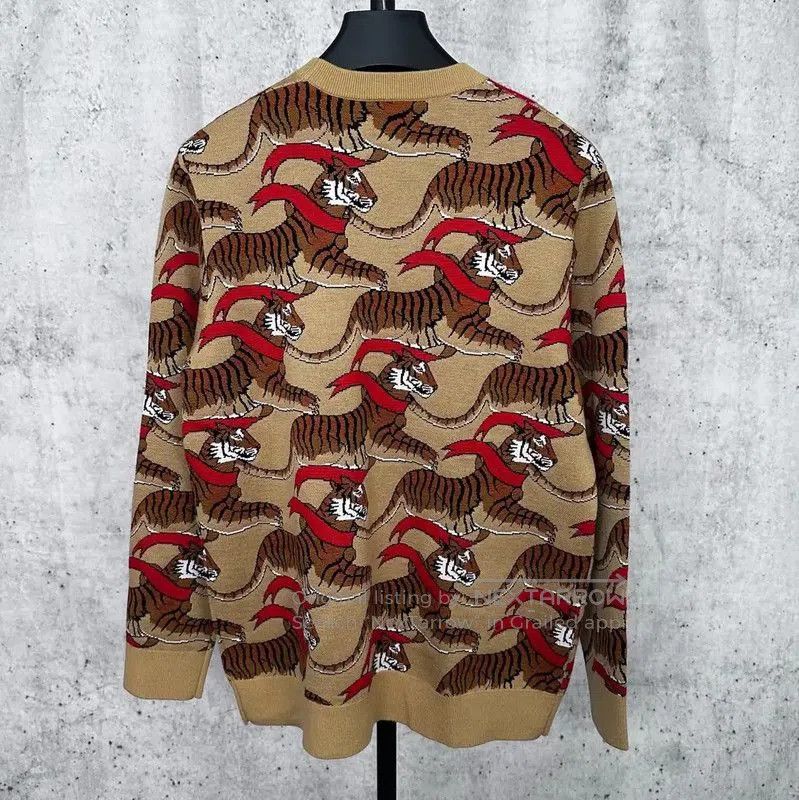 Burberry Burberry Spring Autumn Wool Long Sleeve Sweatshirt. Size M / US 6-8 / IT 42-44 - 2 Thumbnail