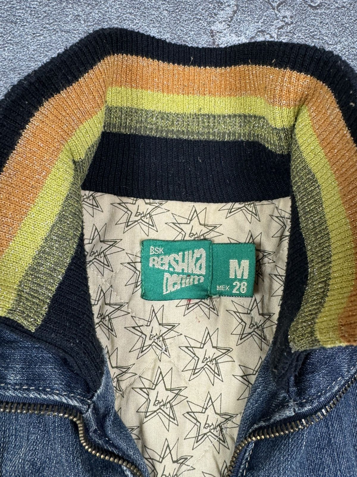 If Six Was Nine If Six Was Nine Cropped Denim Jacket Size M Streetwear Size M / US 6-8 / IT 42-44 - 4 Thumbnail