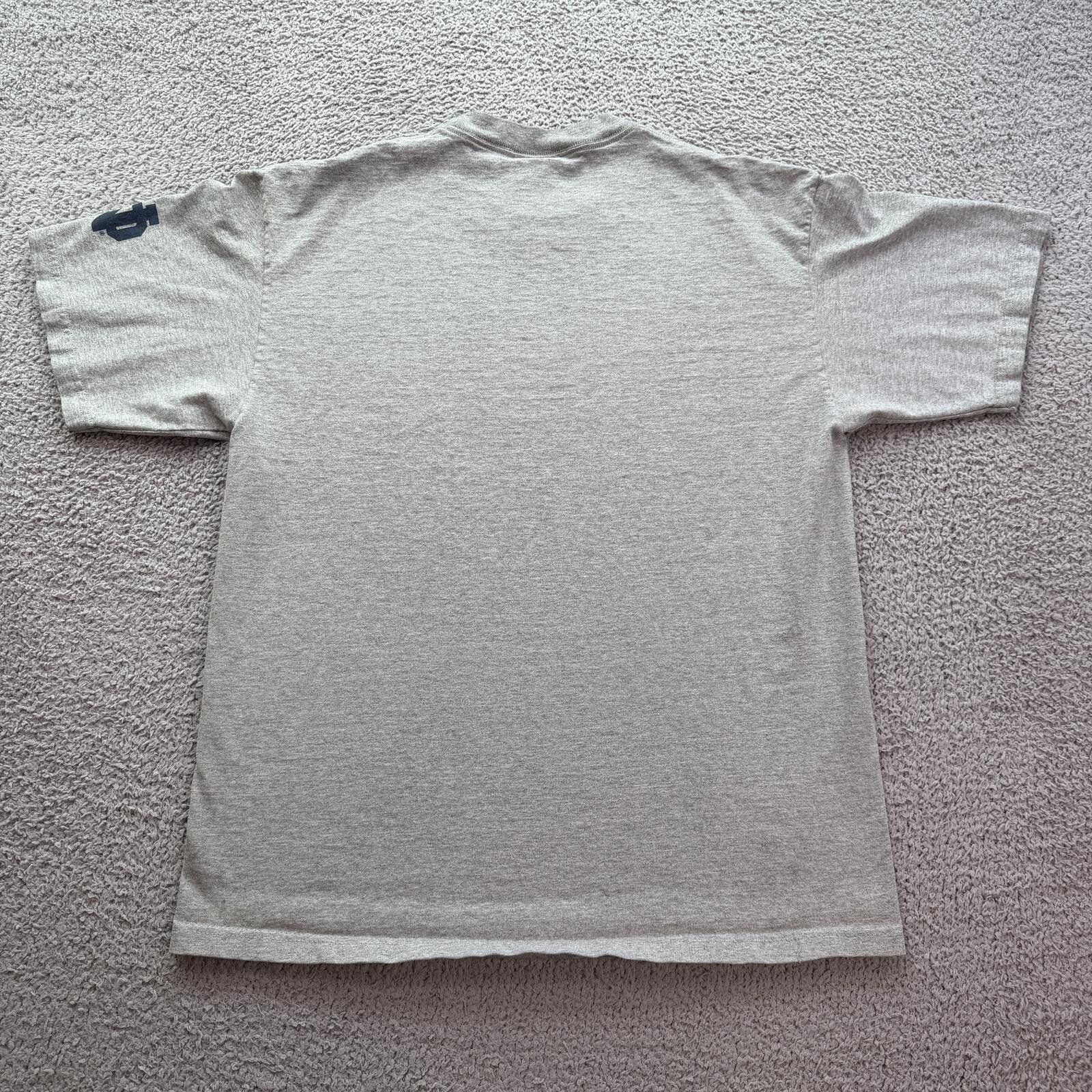 Jansport Vintage Notre Dame T Shirt JanSport Made In USA Grey L 90s Size US L / EU 52-54 / 3 - 2 Thumbnail