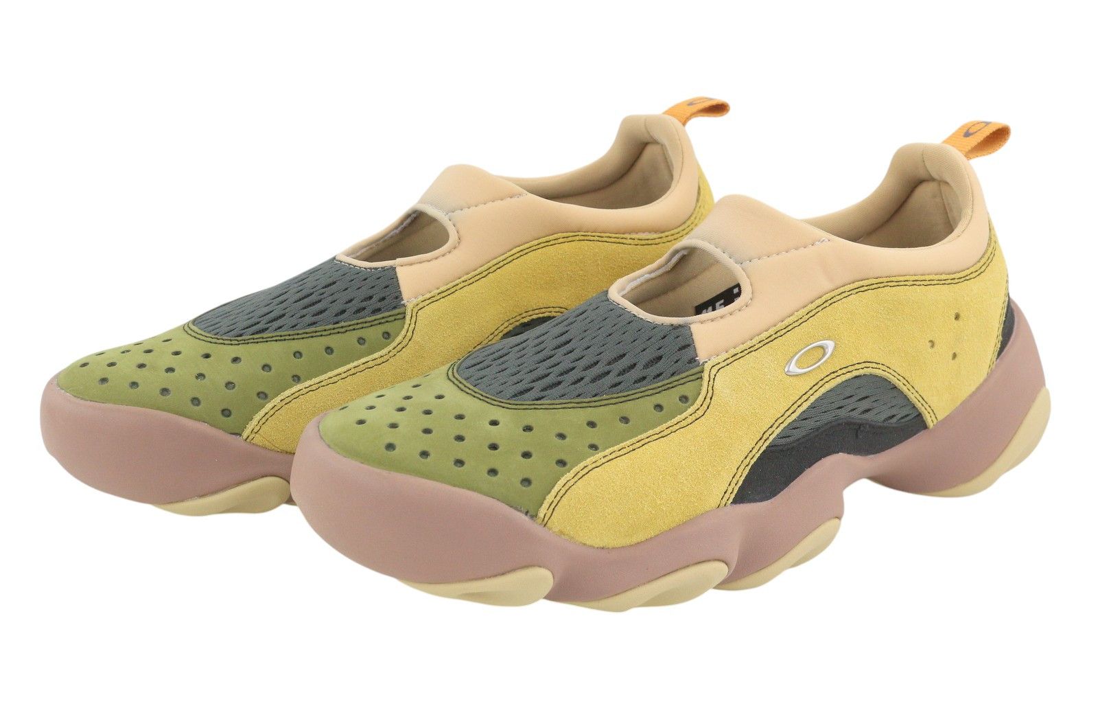 Brain Dead OAKLEY FACTORY FLESH SUEDE EU45.5 Whey Multi Sandals 90522 Size US 12.5 / EU 45-46 - 4 Thumbnail