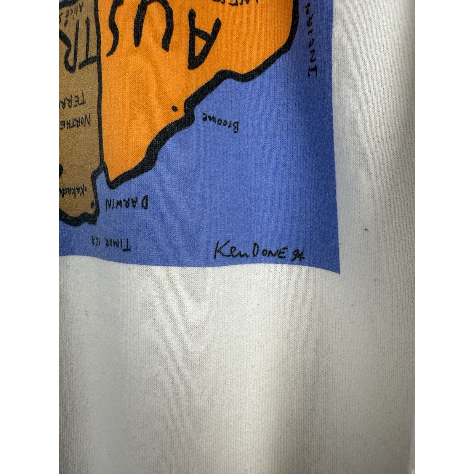 Vintage Vintage 1994 Ken Done Art Design Australia Down Under Size US L / EU 52-54 / 3 - 4 Thumbnail
