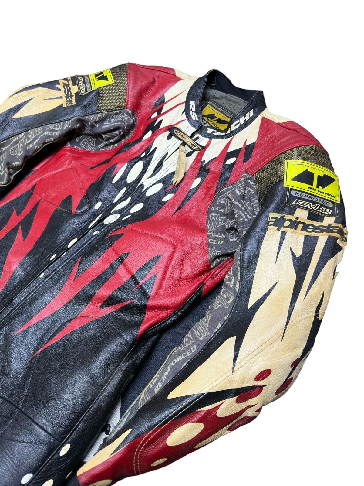 Alpinestars × Leather Rs Taichi x Alpinestars Leather Racing Suit Size US 33 - 2 Thumbnail
