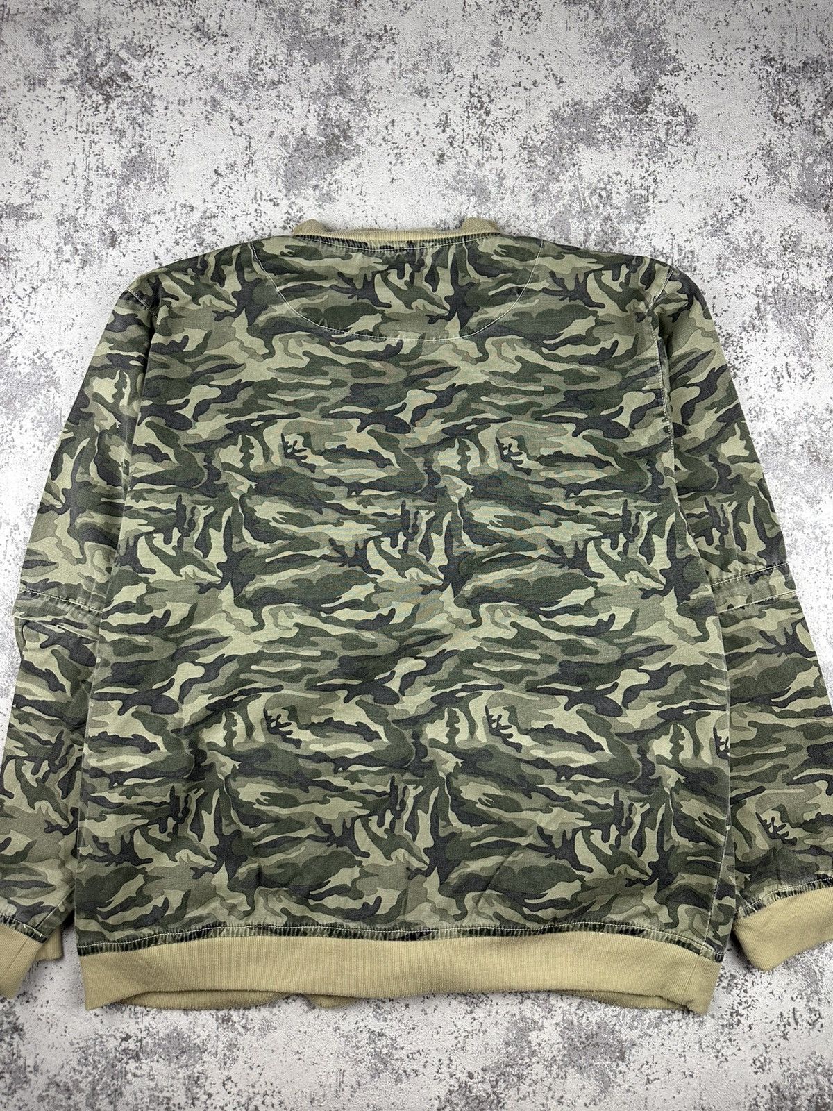 Designer Rare Farscape Camo Utility Bomber Jacket 2XL Streetwear Size US XXL / EU 58 / 5 - 11 Thumbnail