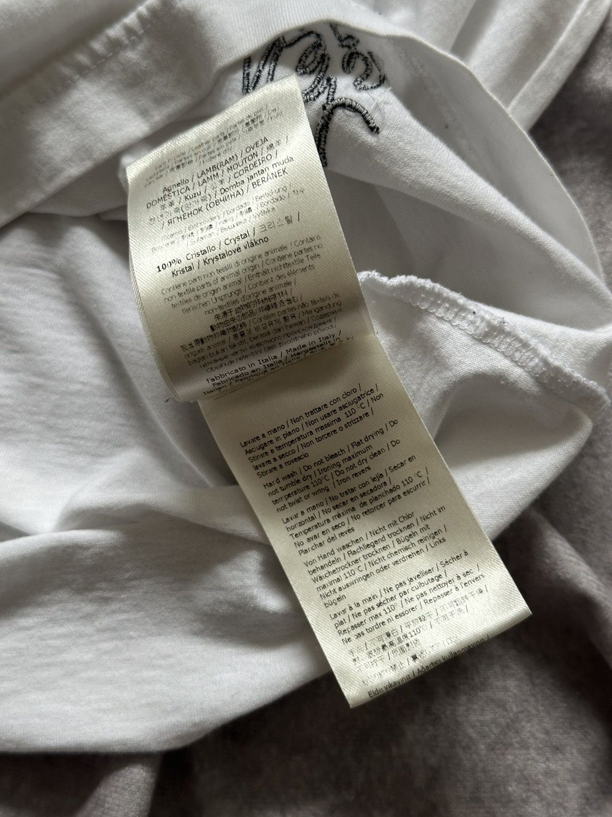 Fendi Fendi X Karl Lagerfeld Karl Lover White Tee T-shirt Size US L / EU 52-54 / 3 - 12 Thumbnail