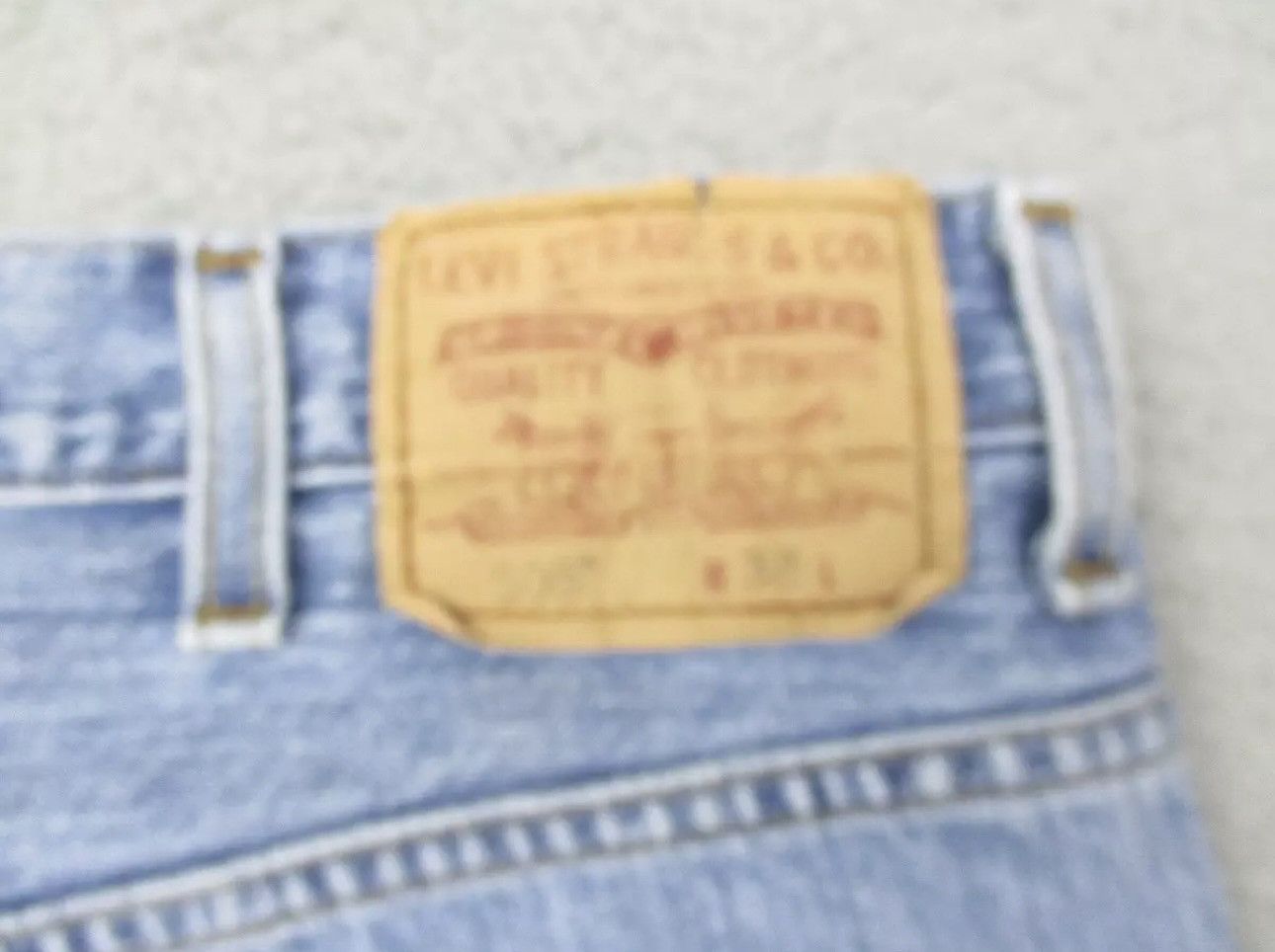 Levi's Vincent’s denim Jorts Size US 38 / EU 54 - 3 Thumbnail