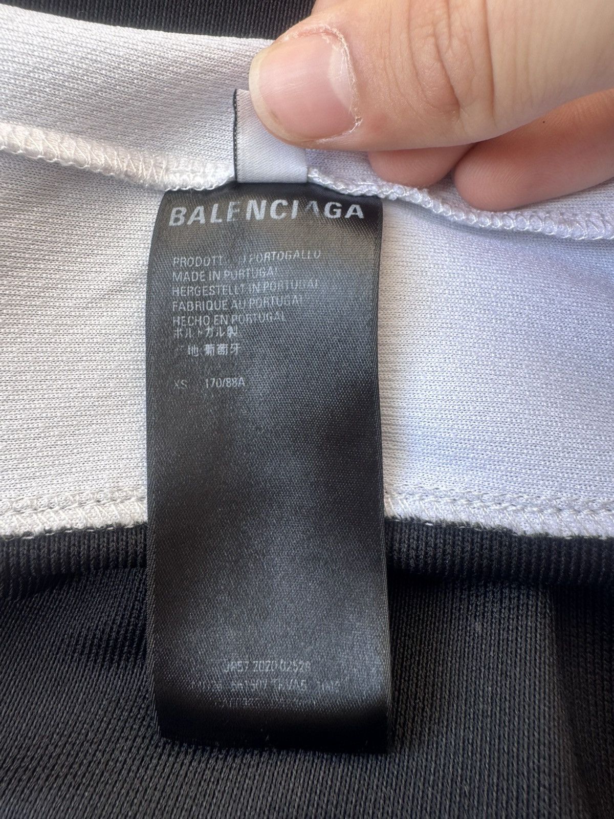 Balenciaga sporty b polo soccer t shirt
