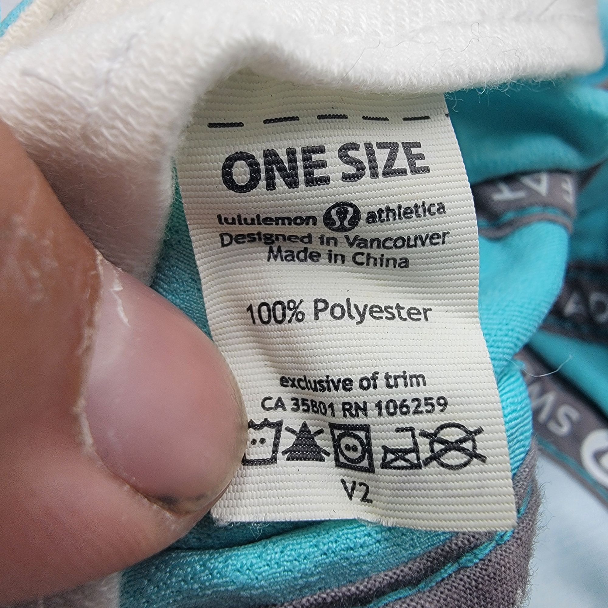 Lululemon Lululemon Athletica Light Blue Womens Cap Hat Adjustable Ath Size ONE SIZE - 5 Thumbnail