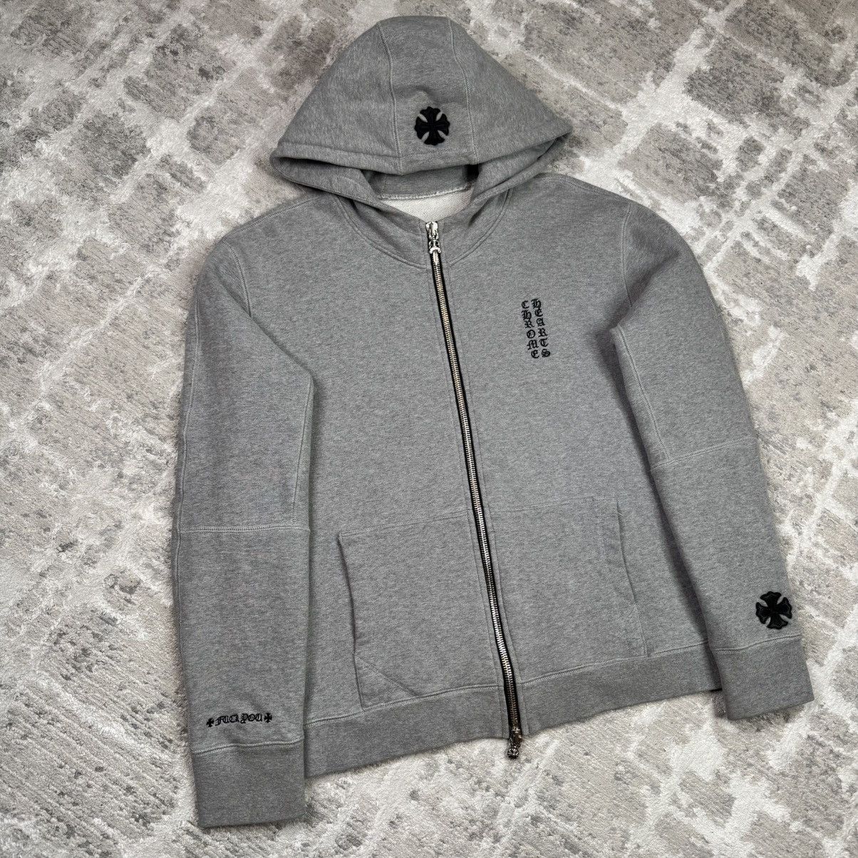 Chrome Hearts Chrome Hearts Y NOT 'GRP' Zip Up Hoodie | Grailed