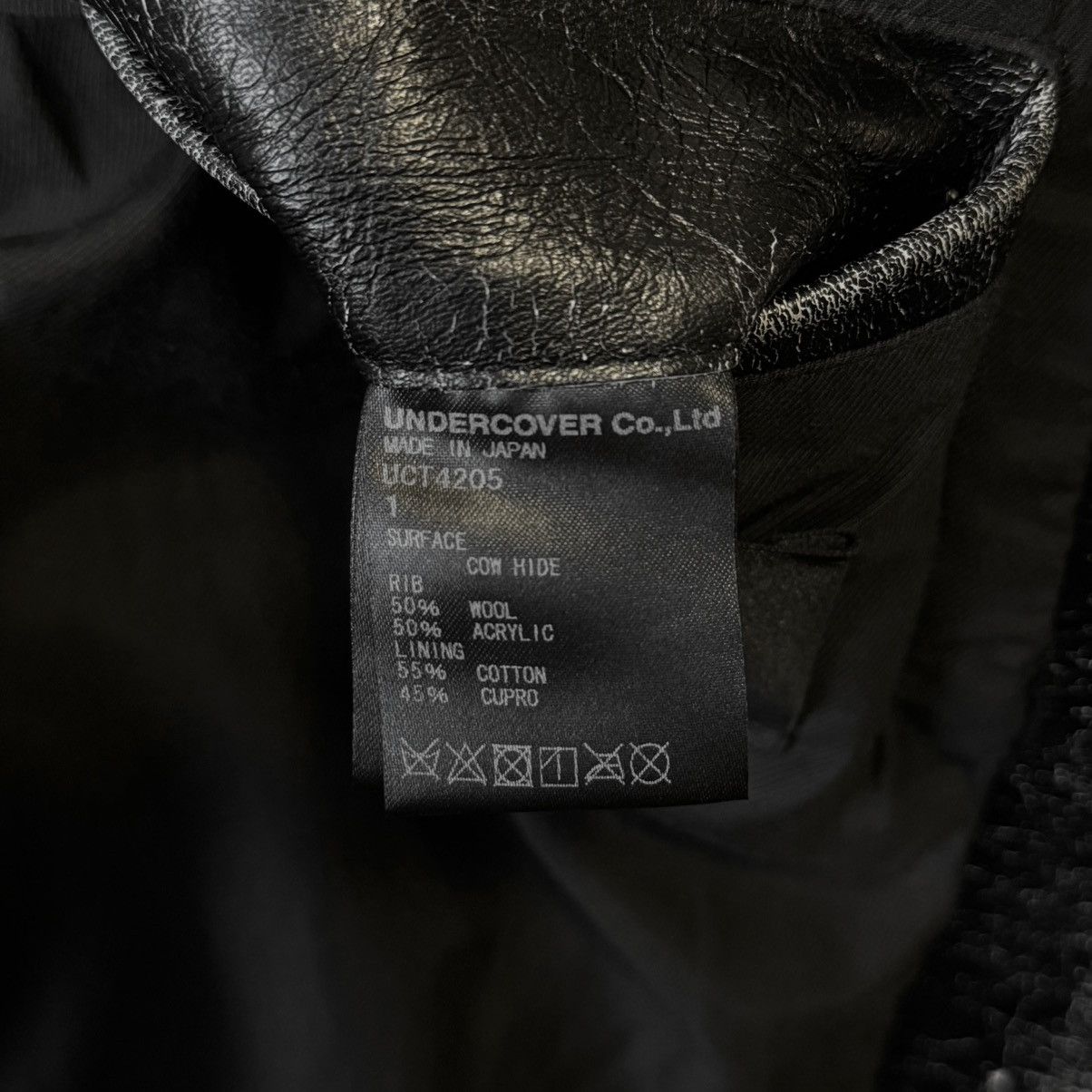 Undercover Undercover AW2017 Brainwashed Generation Leather Jacket Size US S / EU 44-46 / 1 - 8 Thumbnail