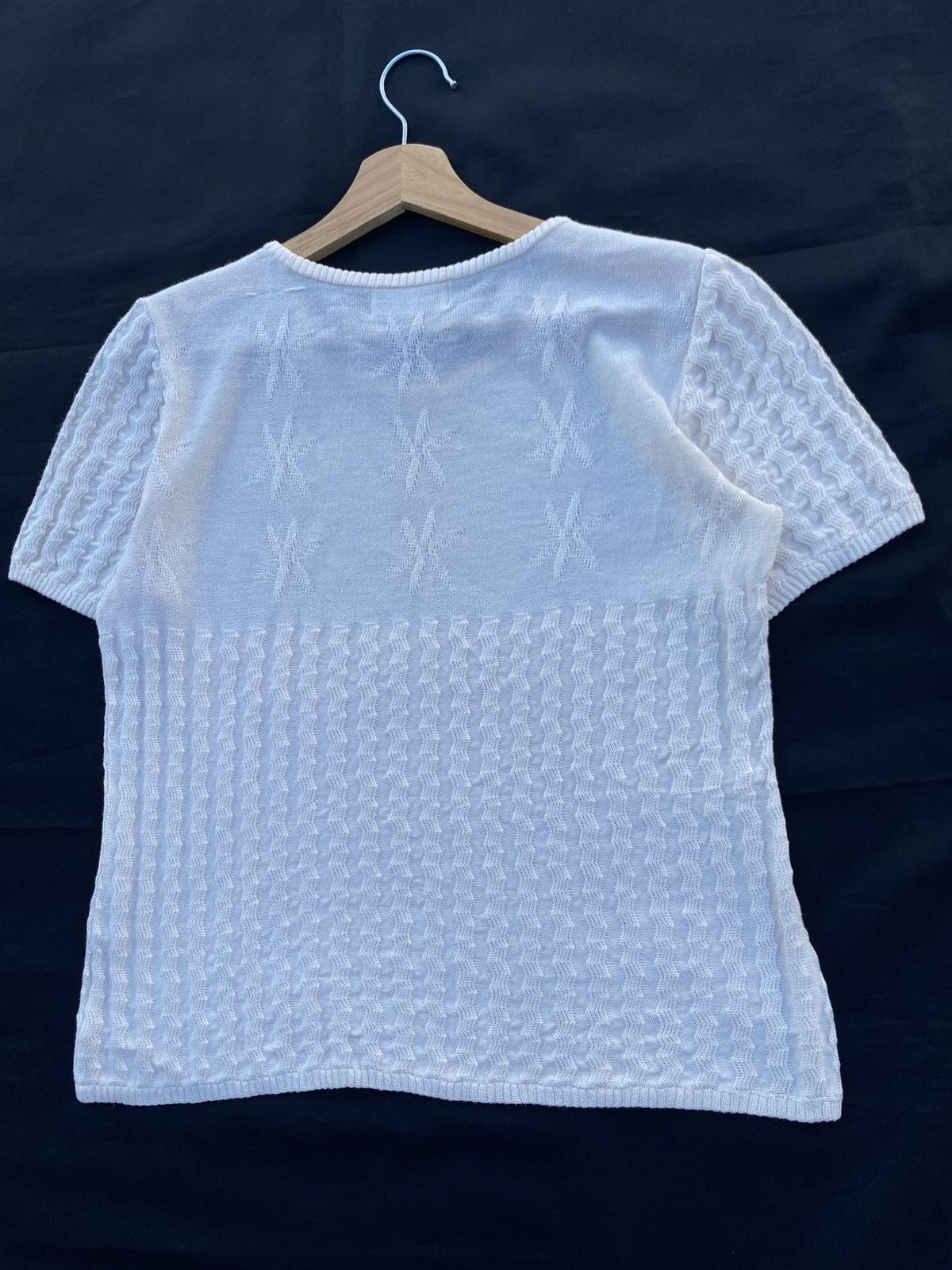 Yves Saint Laurent Rare Vintage Yves Saint Laurent YSL Knitted Sweater Size M / US 6-8 / IT 42-44 - 17 Thumbnail